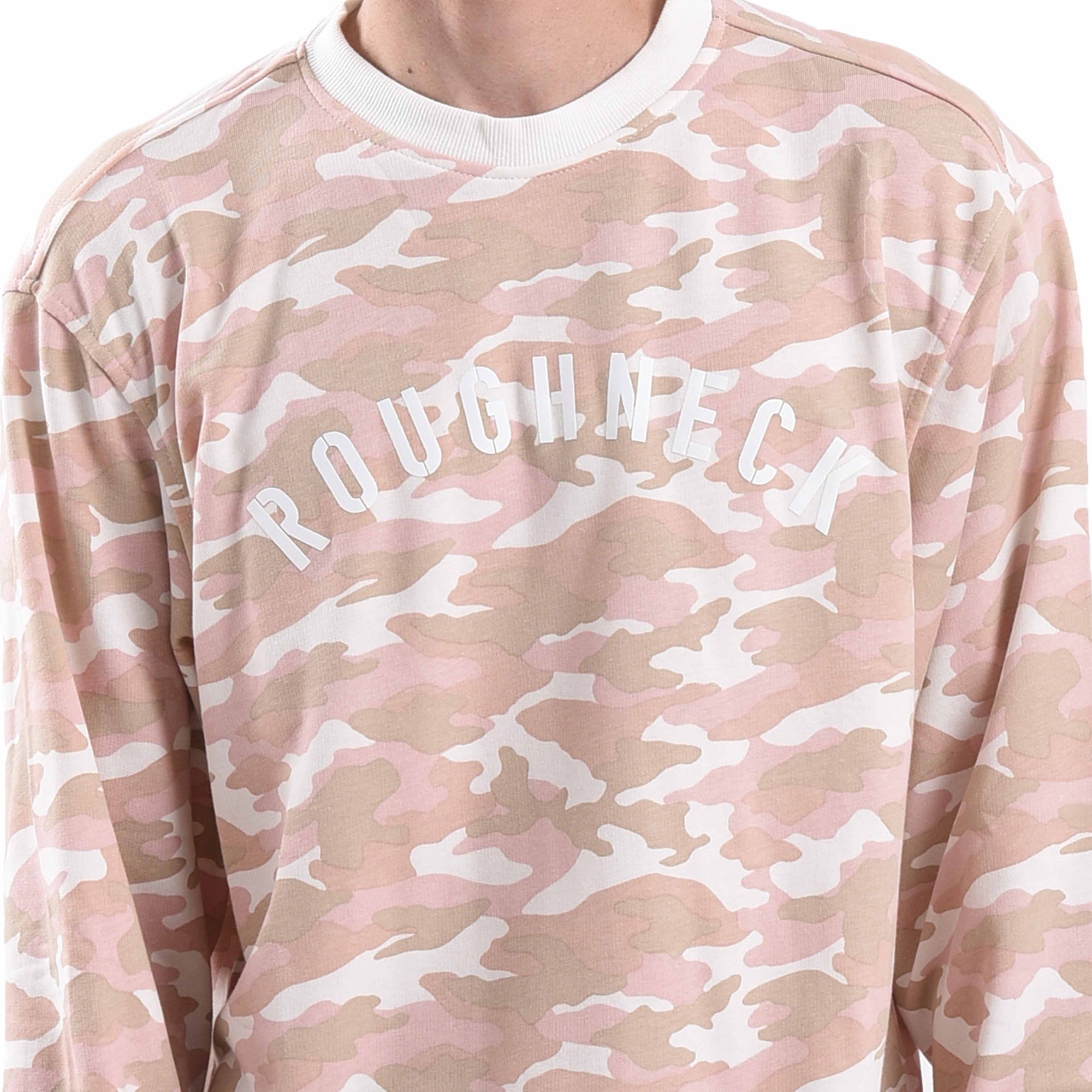 SS268 Cambodia Camo Sig White Crewneck