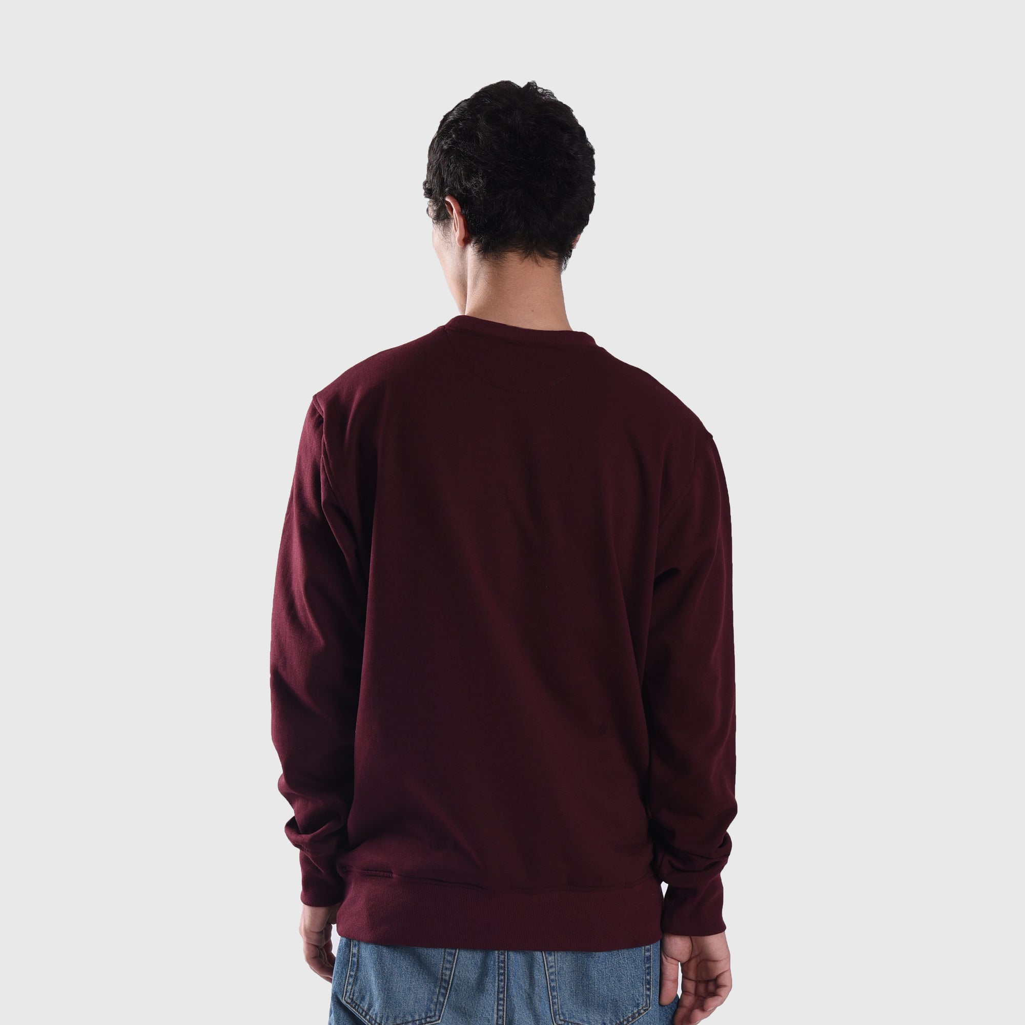 SS342 1991 Nationale Maroon Crewneck