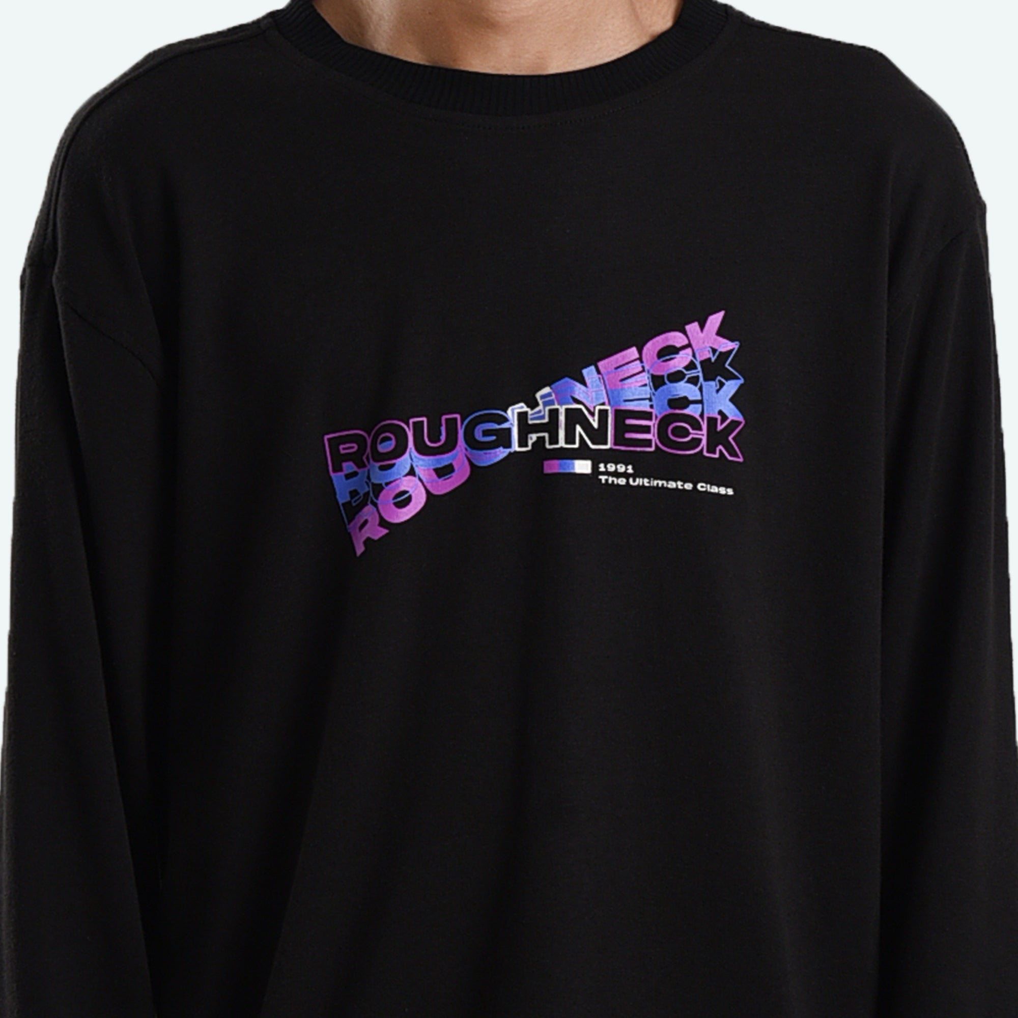 SS378 Black Ultimate Class Crewneck