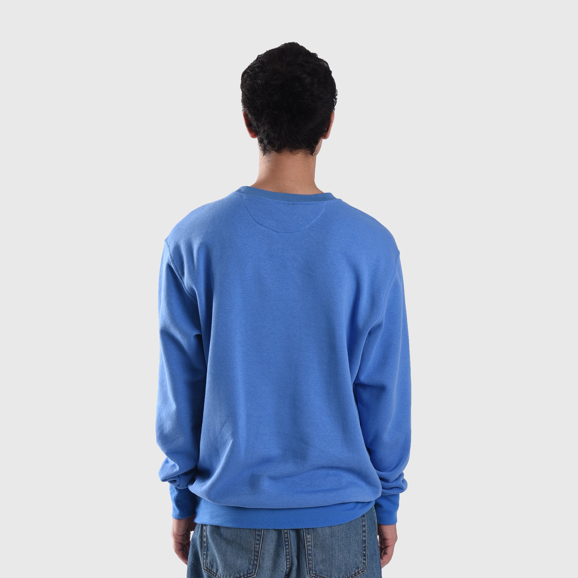 SS400 Evolution Time Blue Crewneck