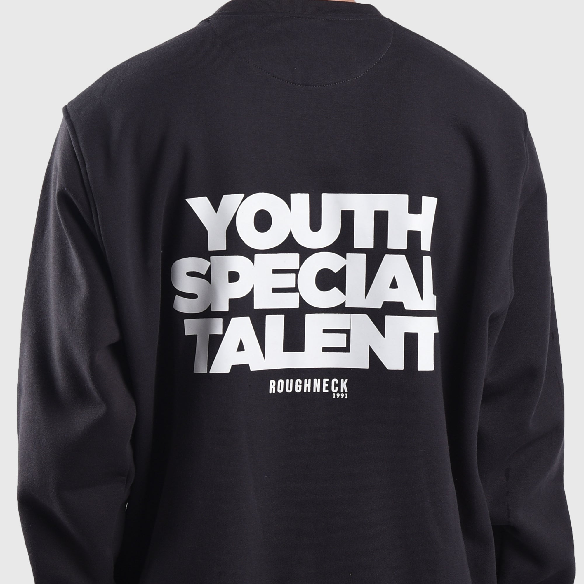 SS477 Dark Grey Youth Talent Crewneck