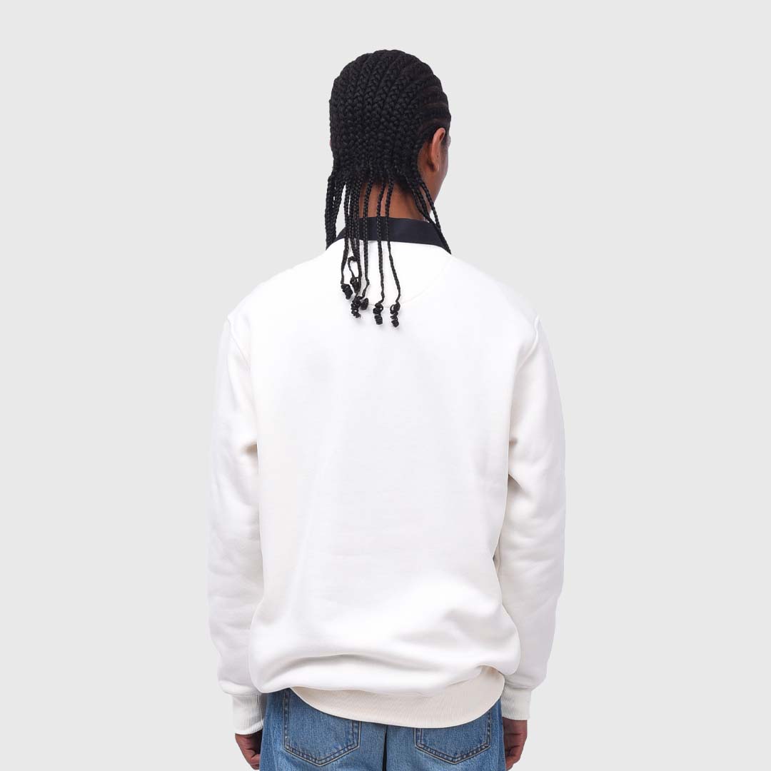 Roughneck SS542 White Rough Crewneck