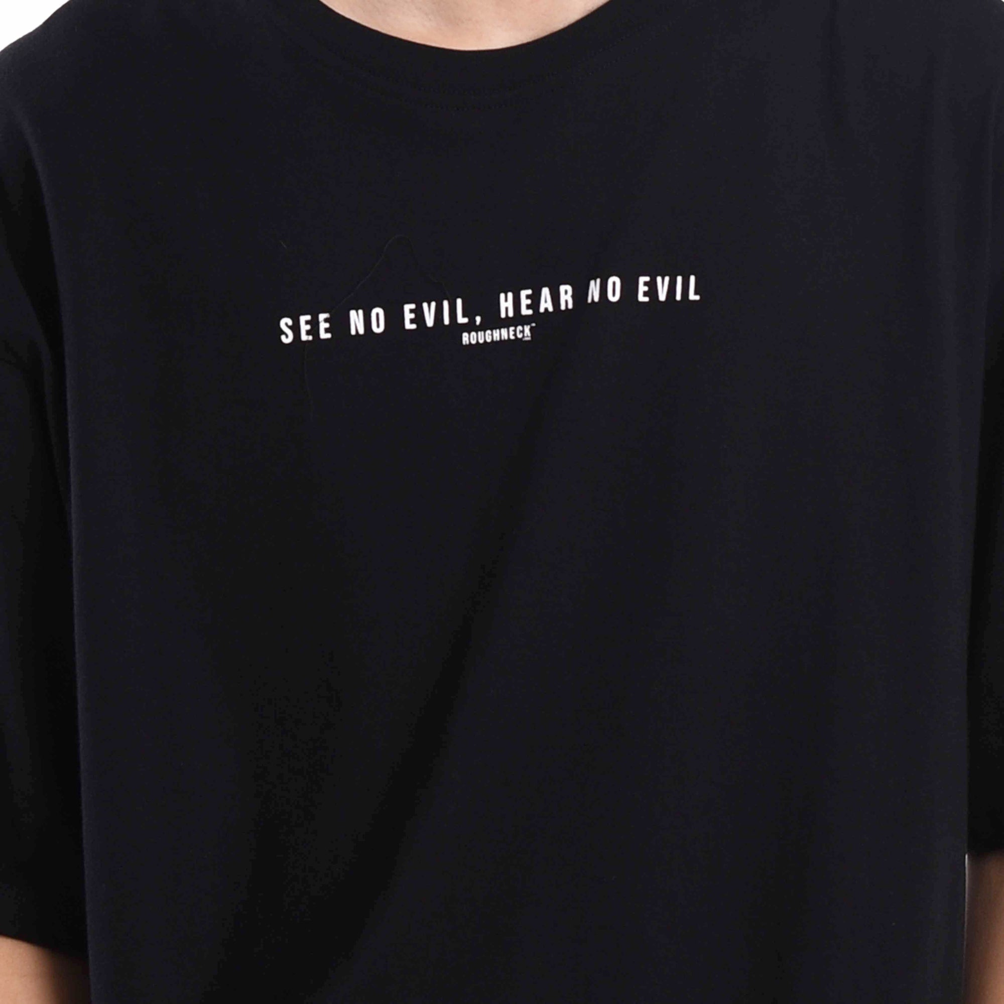 T048 Black See No Evil Tshirt