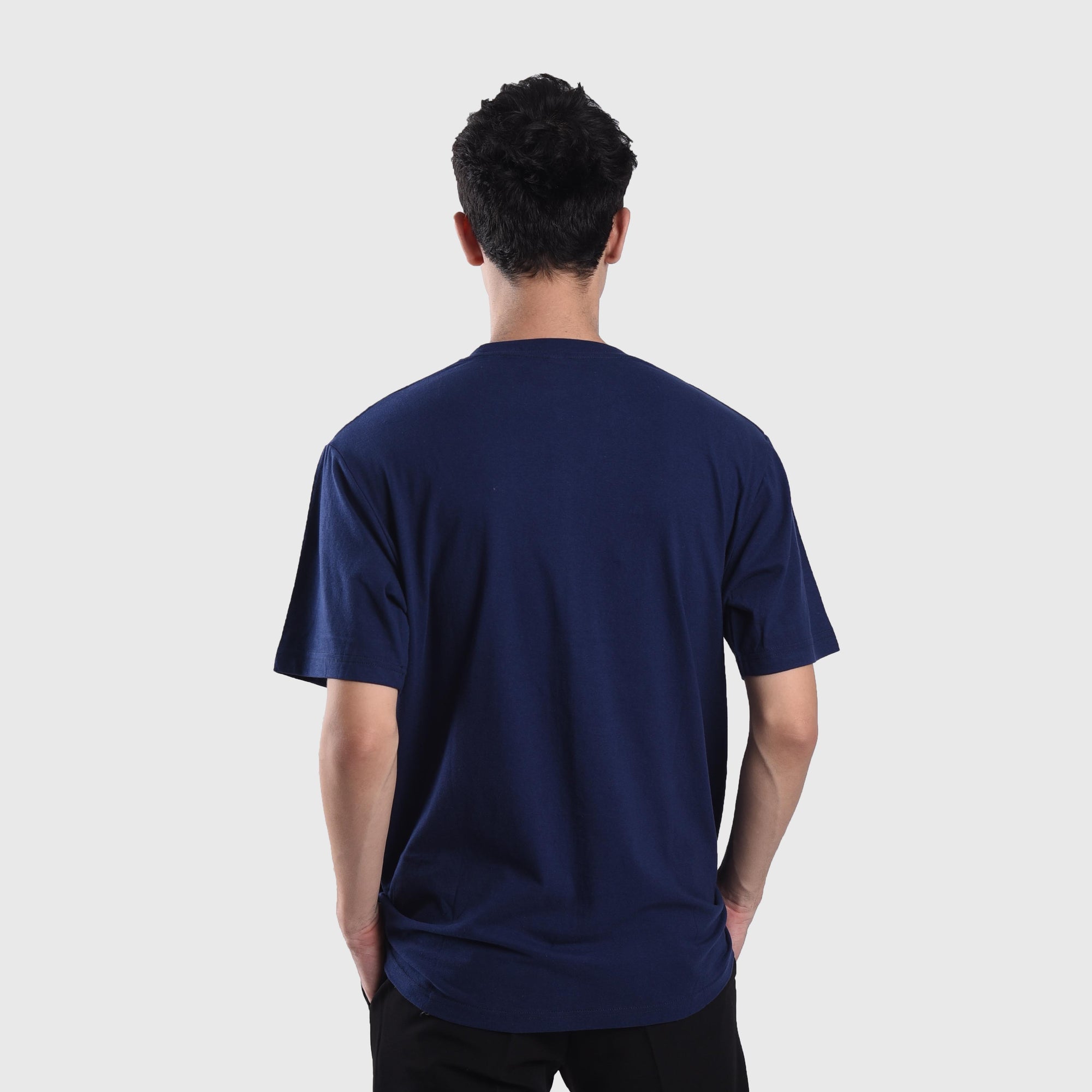 T049 Navy See No Evil Tshirt