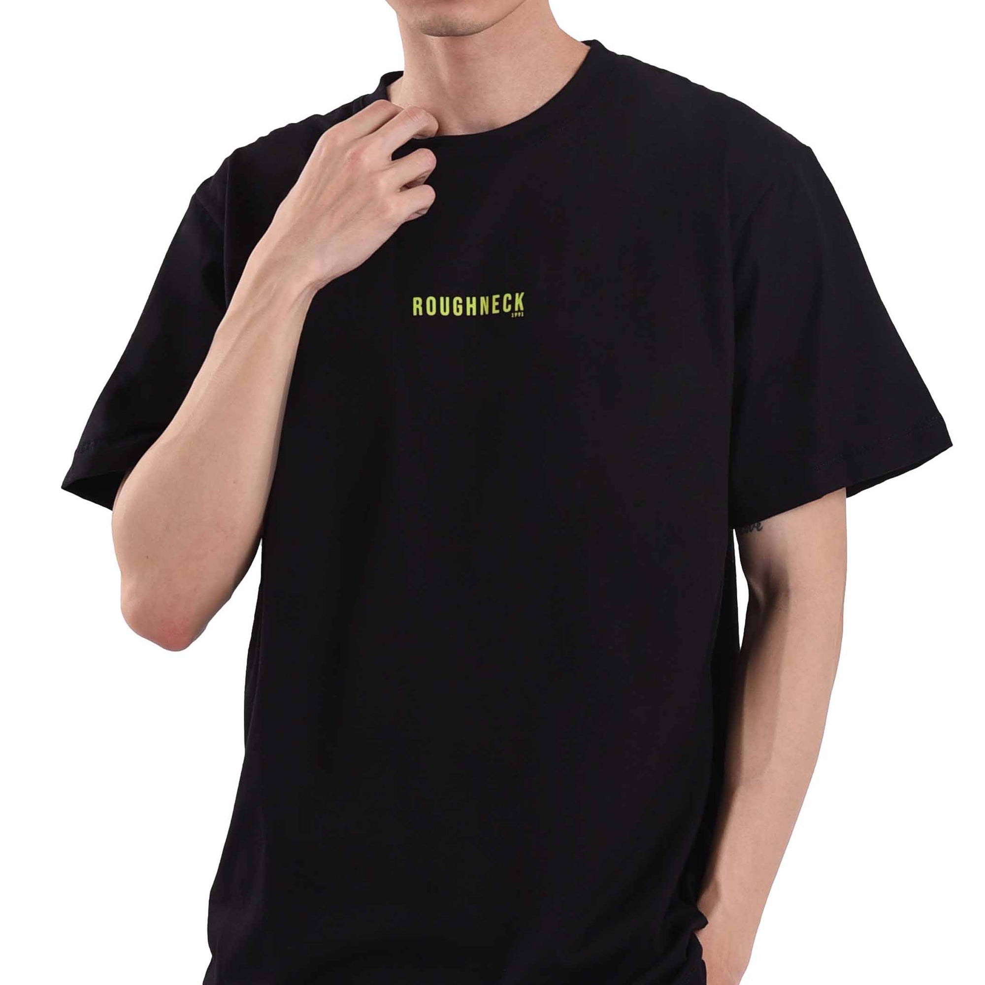 T054 Black Sig Green Tshirt