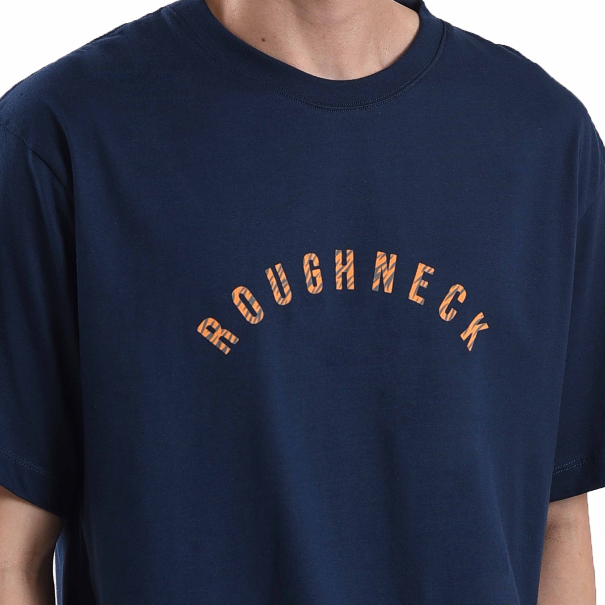 Roughneck T204 Navy Sig Tiger Tshirt