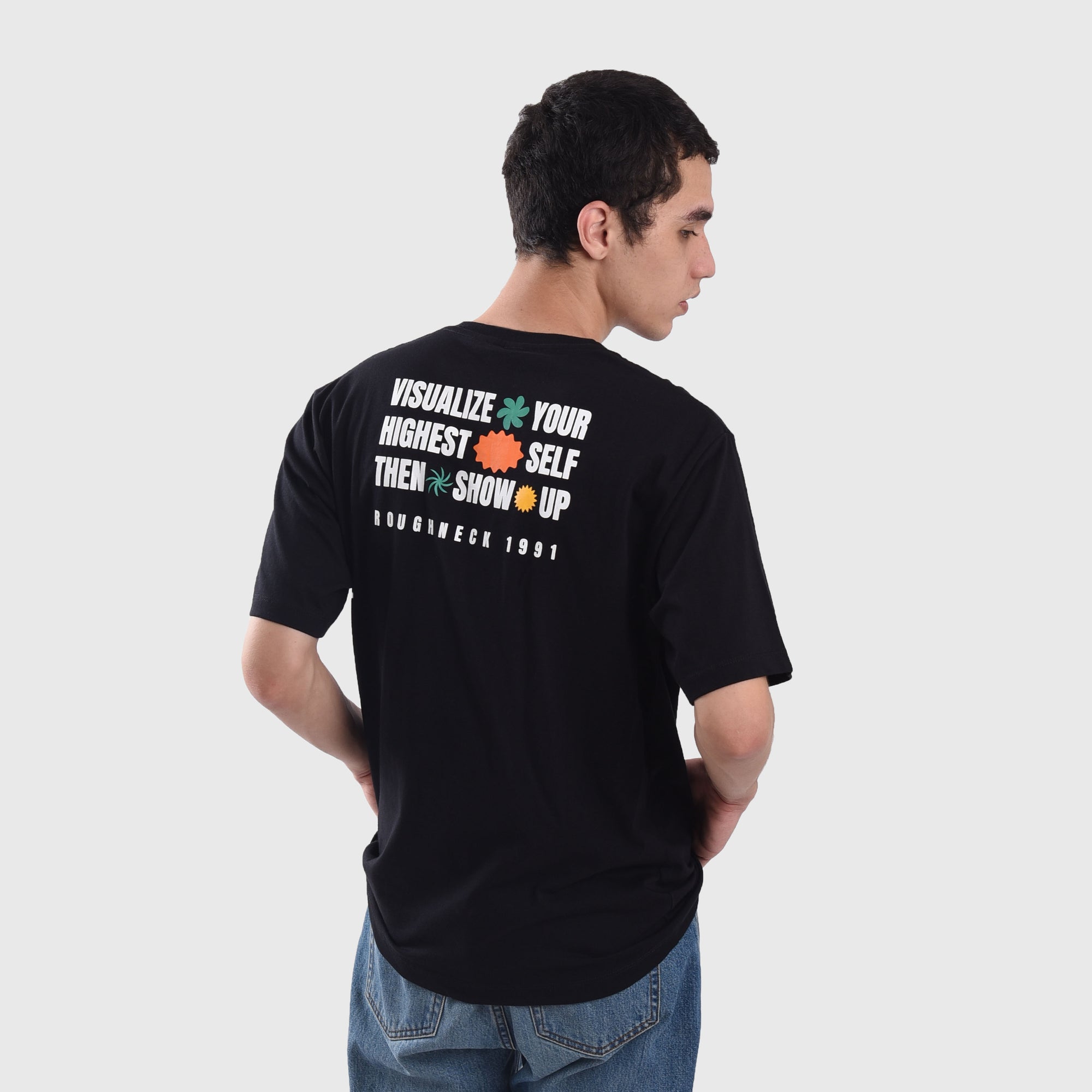 T301 Black Visualized Tshirt