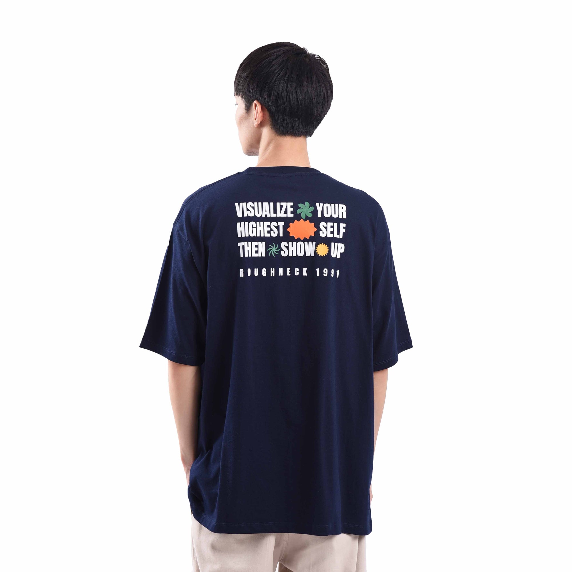 T305 Navy Visualized Tshirt