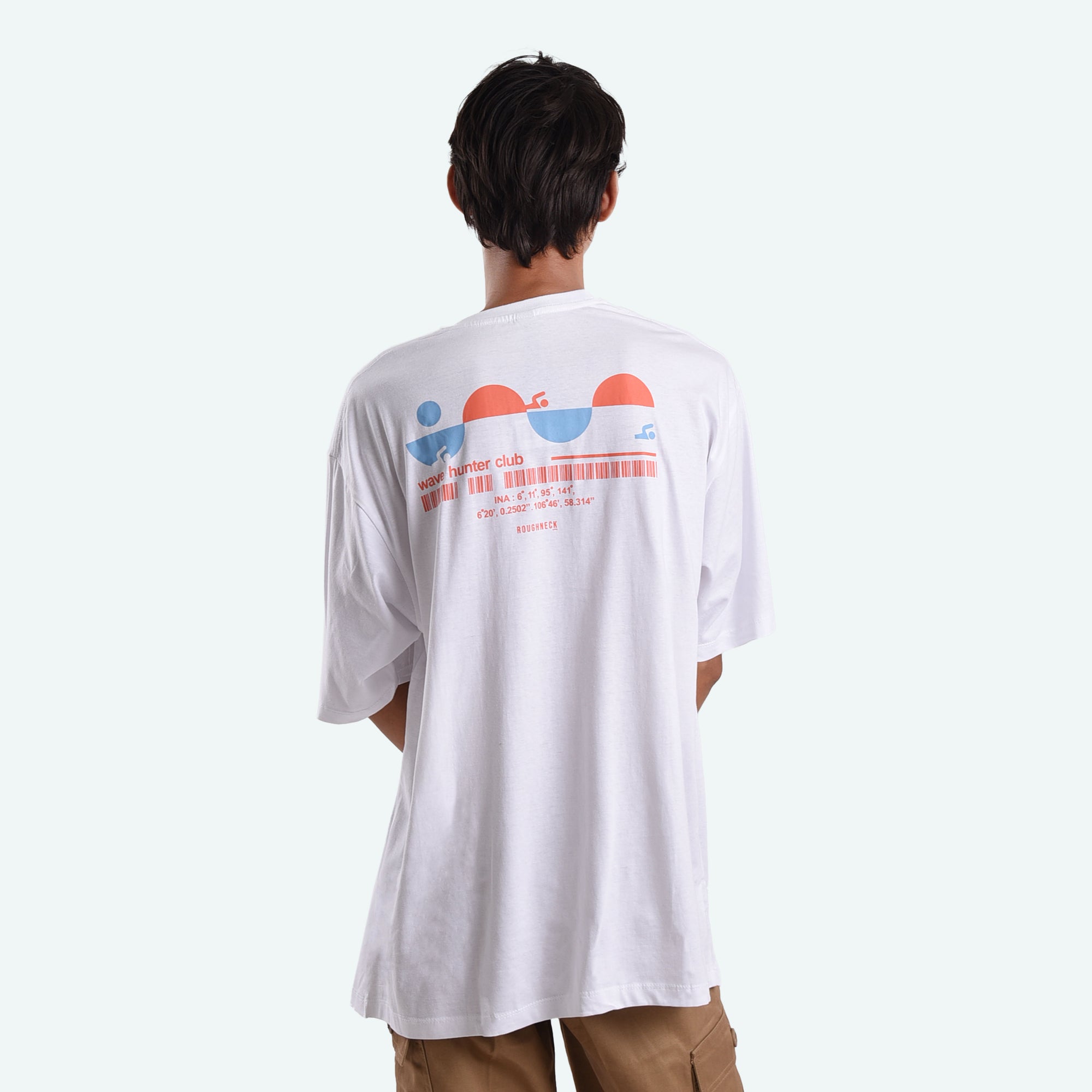 T407 White Wave Hunter Tshirt