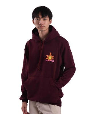 H099 Maroon Childhood Hoodie