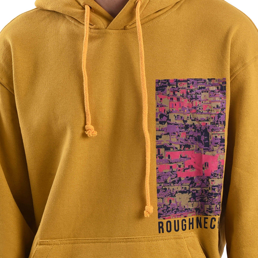 H074 Mustard Noisy Boys Hoodie