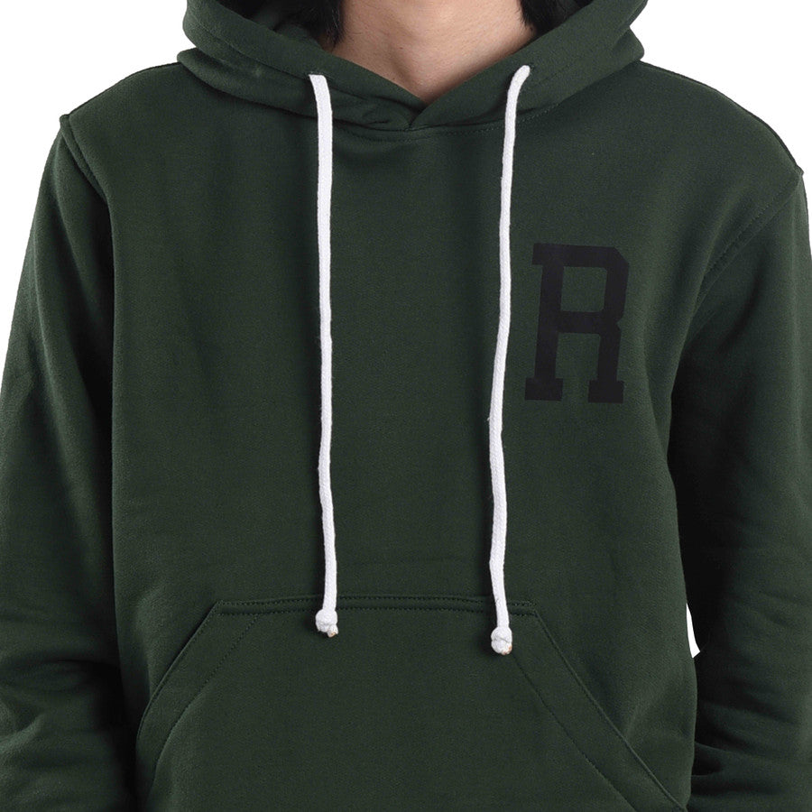 H417 Green Sig R Black Hoodie