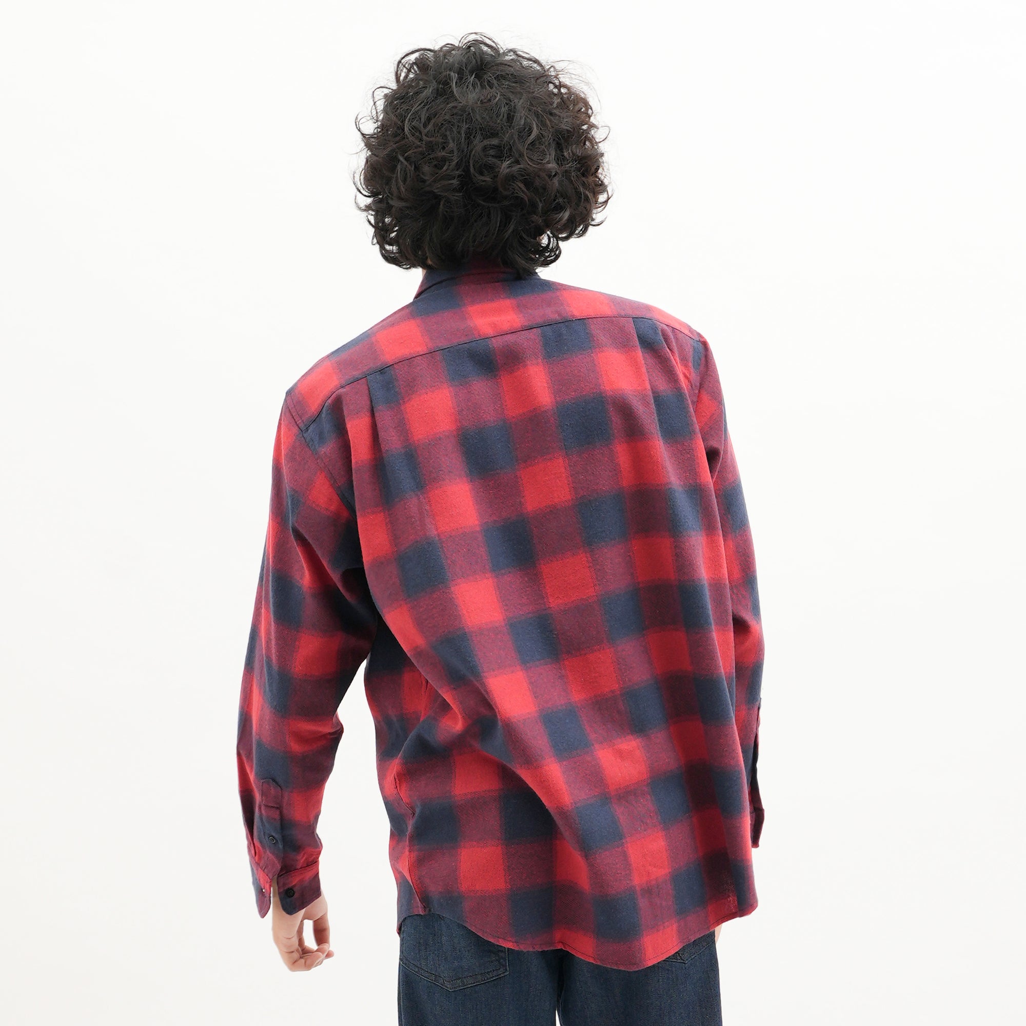 Roughneck FS066 Red Navy Maverick Flannel Shirt