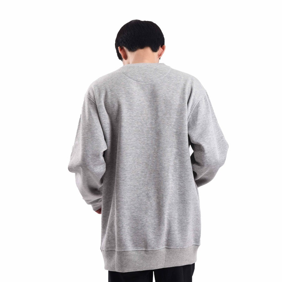 SS244 Misty Grey Explore Crewneck