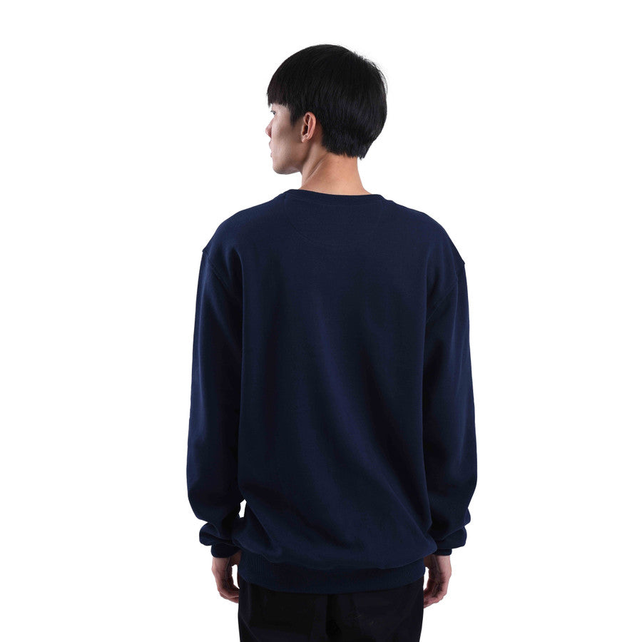 SS041 Navy Aesthetic Sweater