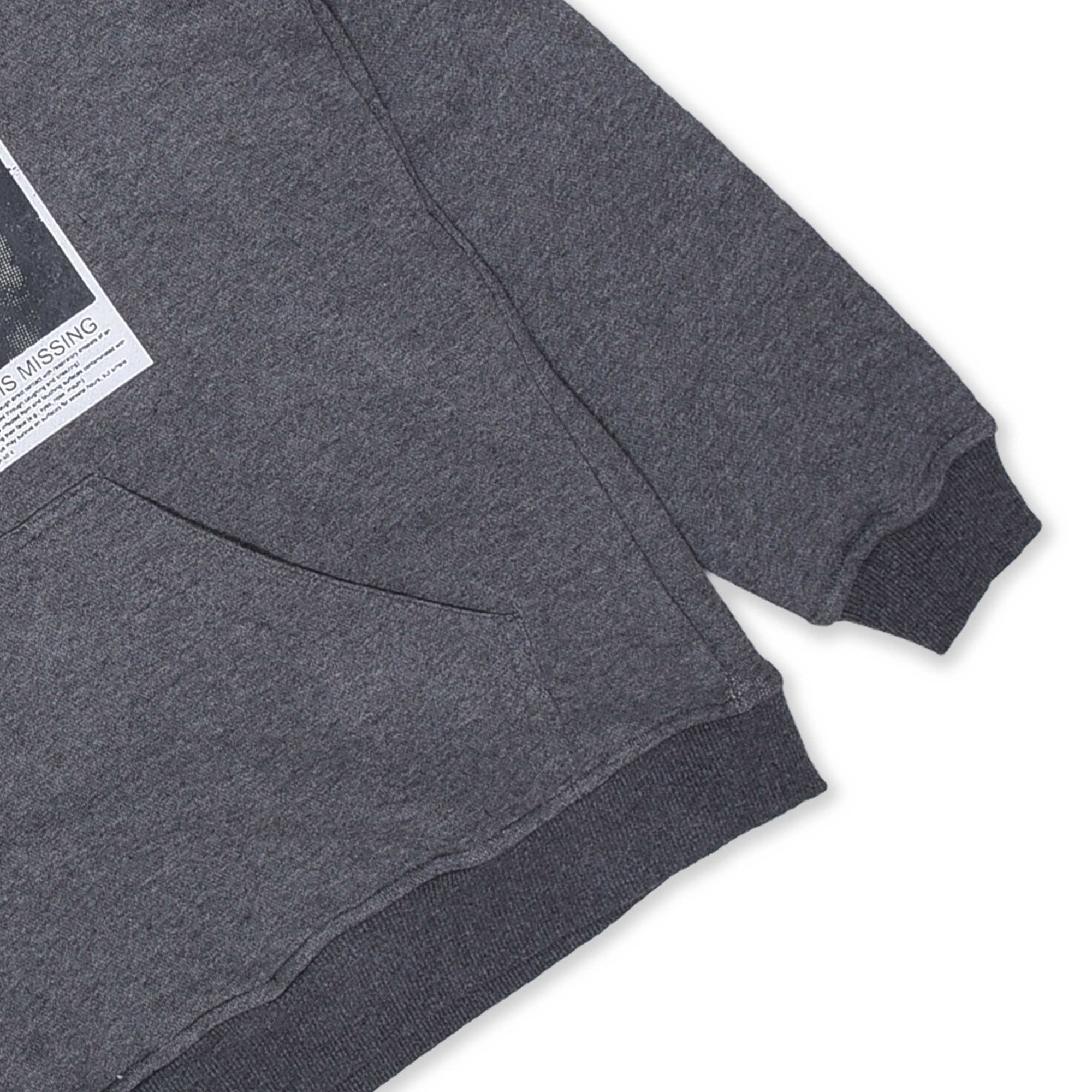 Roughneck H047 Grey Black Rose Hoodie