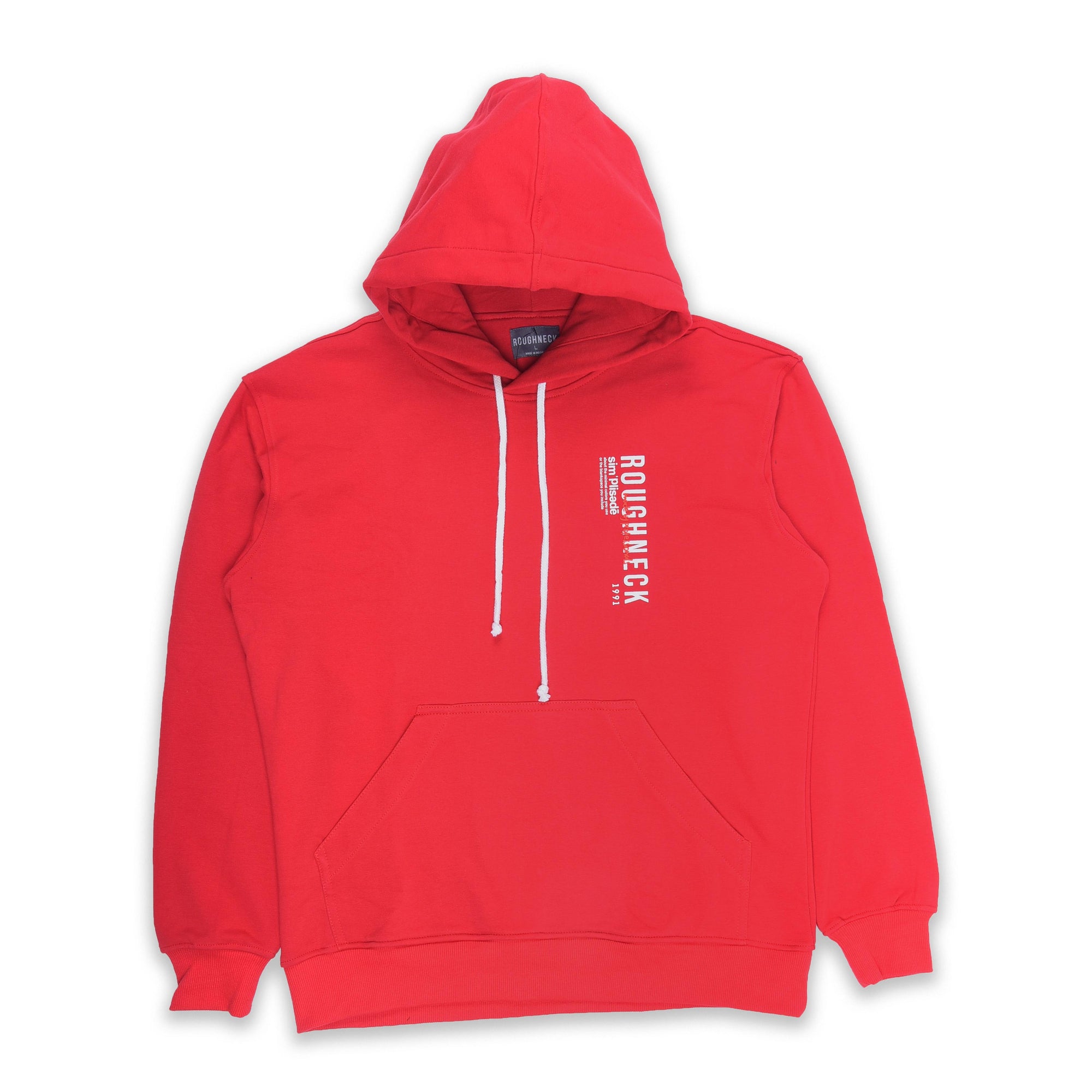 HB028 Red Simplicity Hoodie