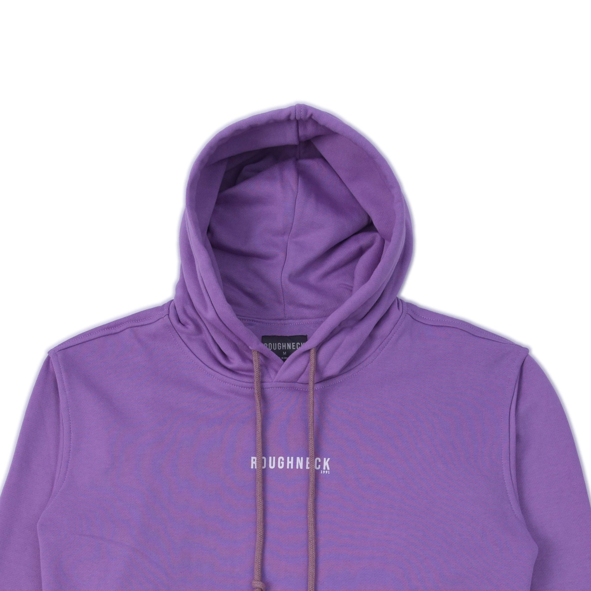 Roughneck H343 Amethyst Mini Sig White Hoodie