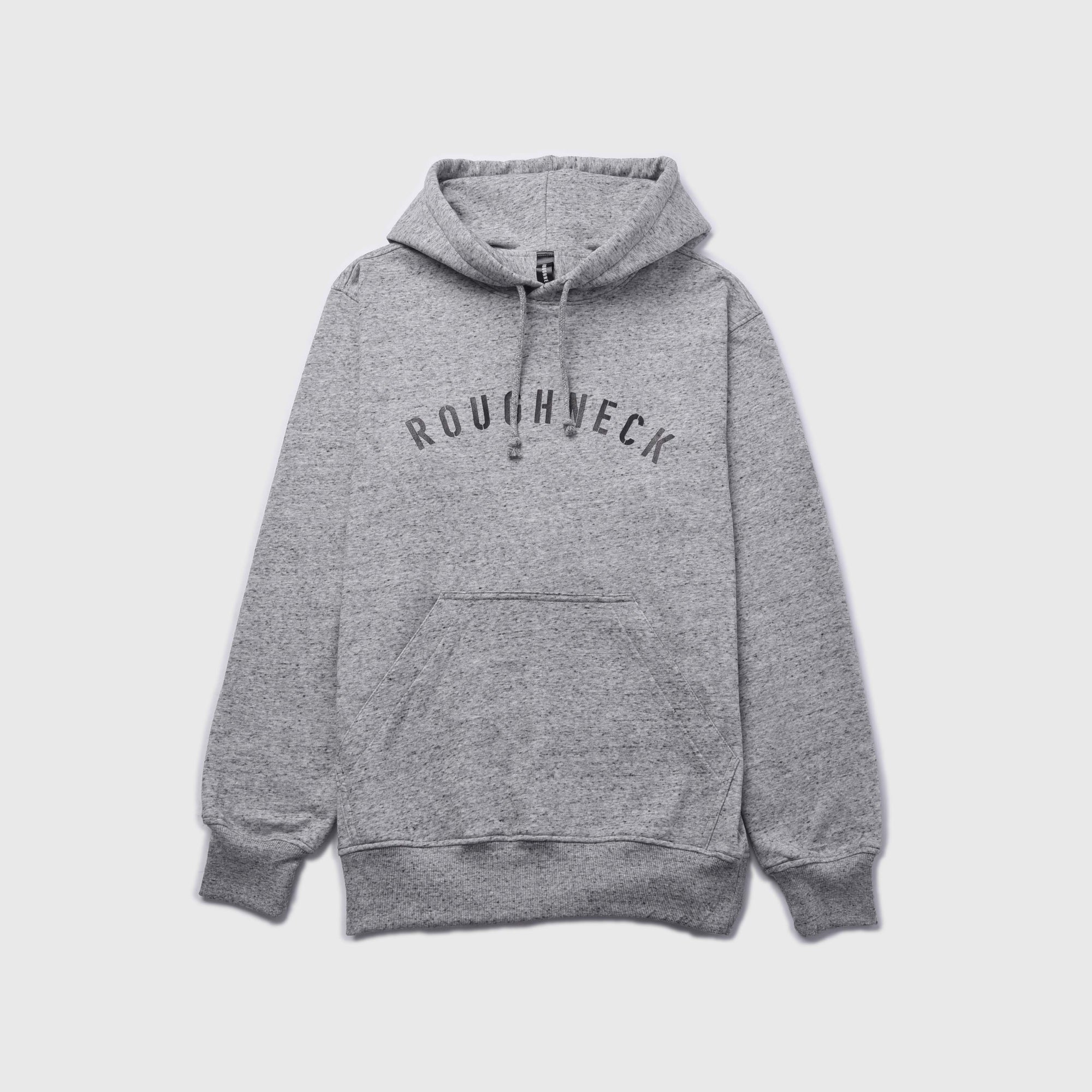 H375 Dotted Grey Sig Black Hoodie