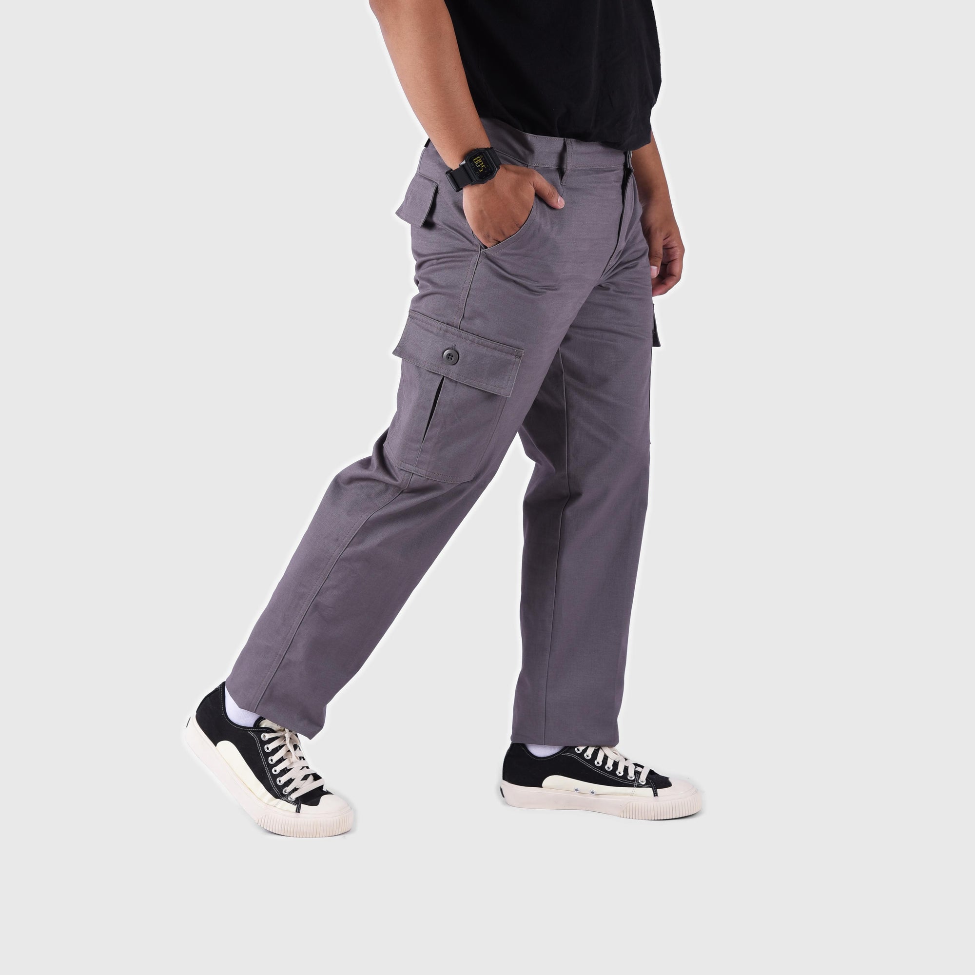 CG009 Dark Grey Johnson CG Pants