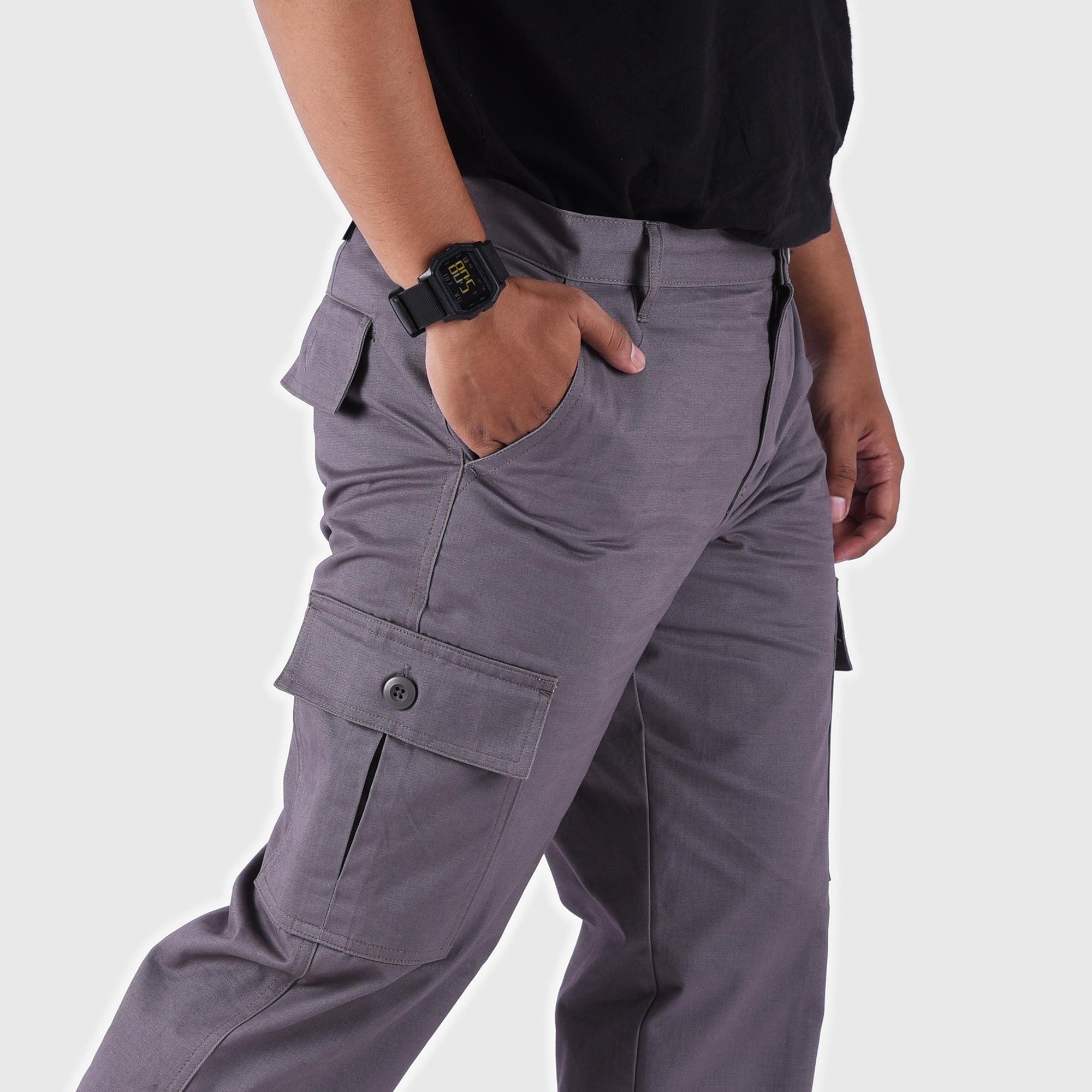 CG009 Dark Grey Johnson CG Pants