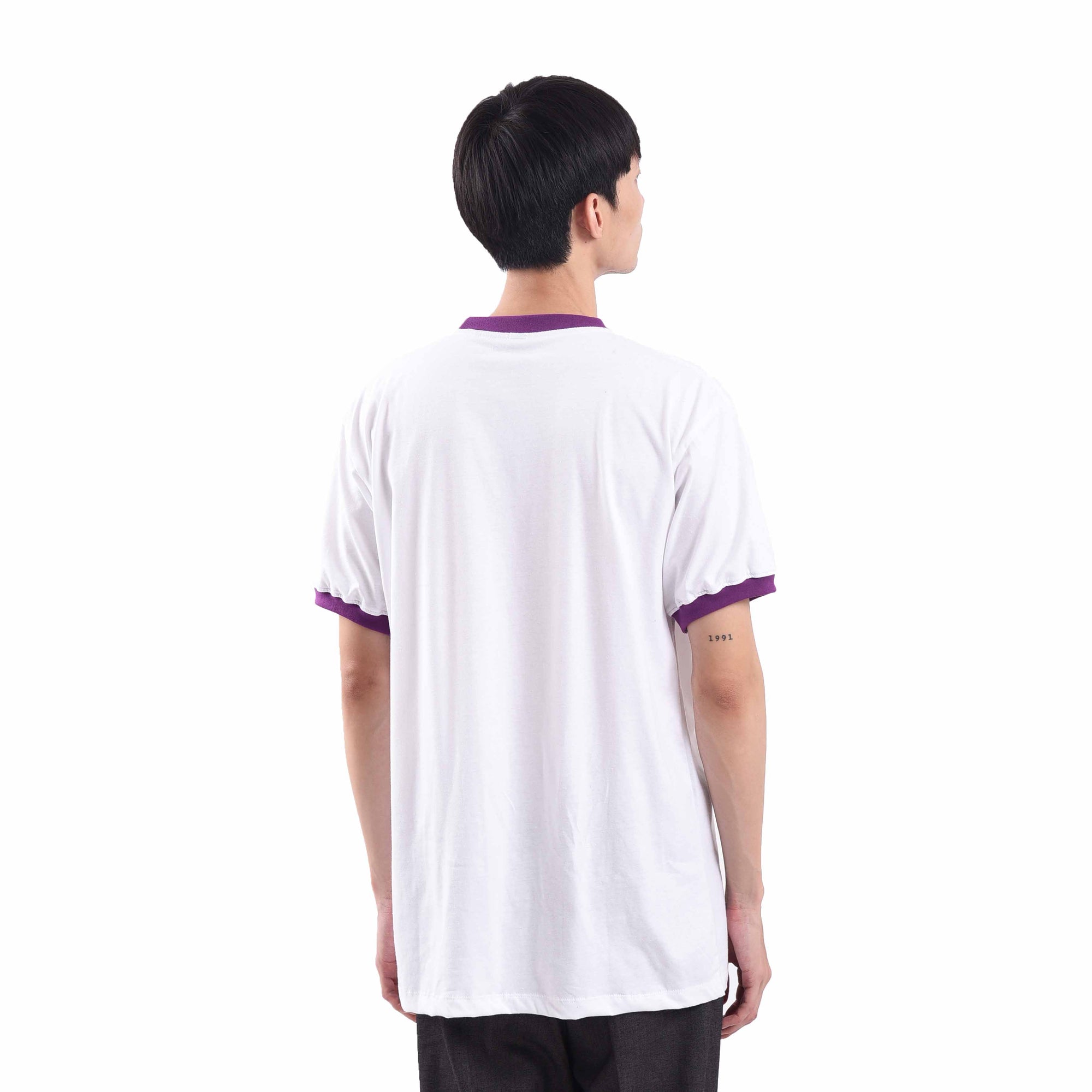 T547 White Purple Working Class Design