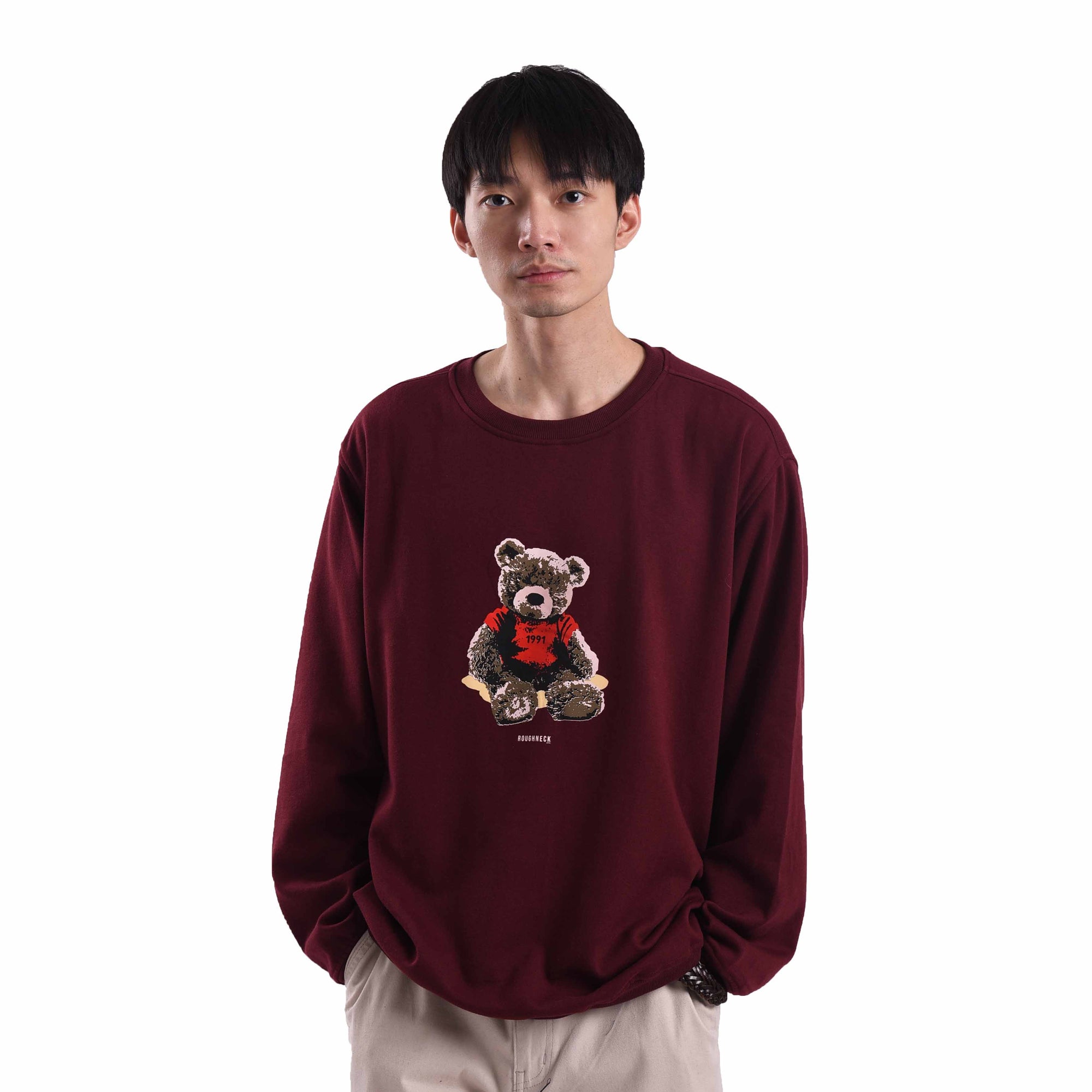 SS188 Maroon Kiddy Joy Crewneck