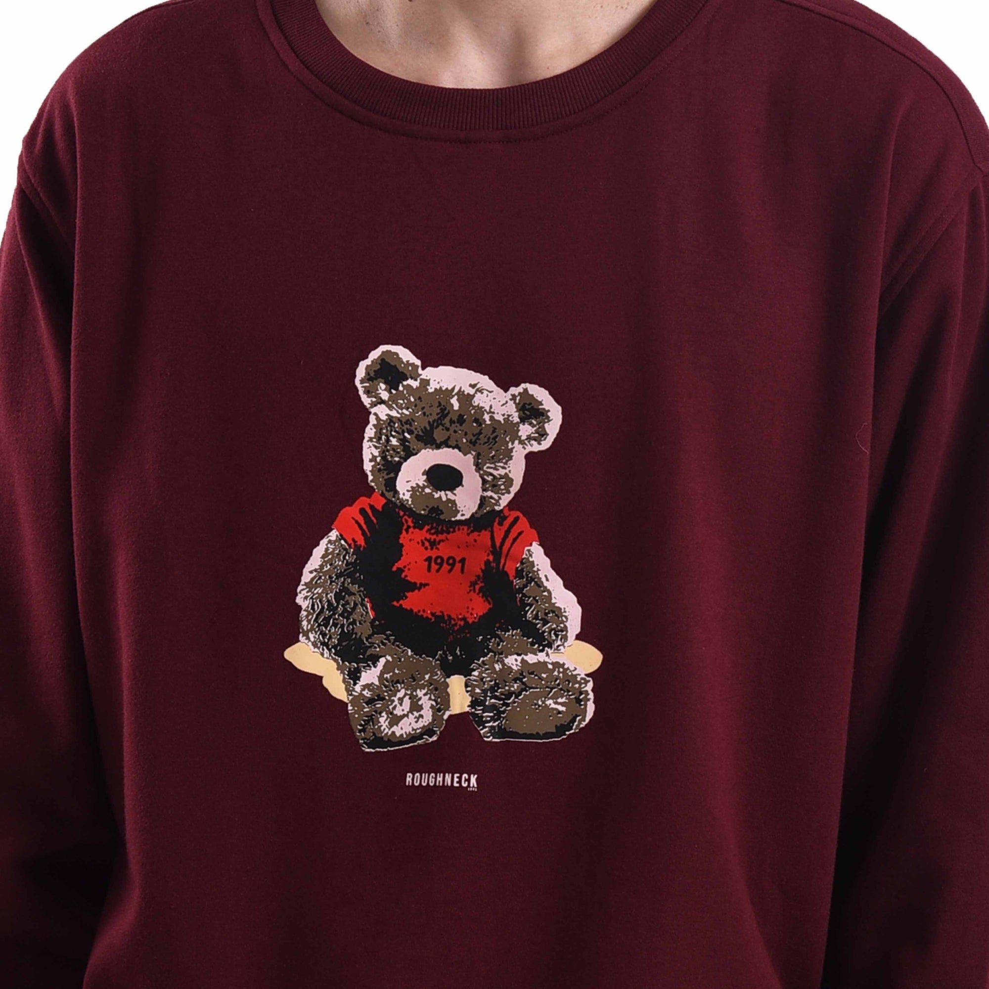 SS188 Maroon Kiddy Joy Crewneck