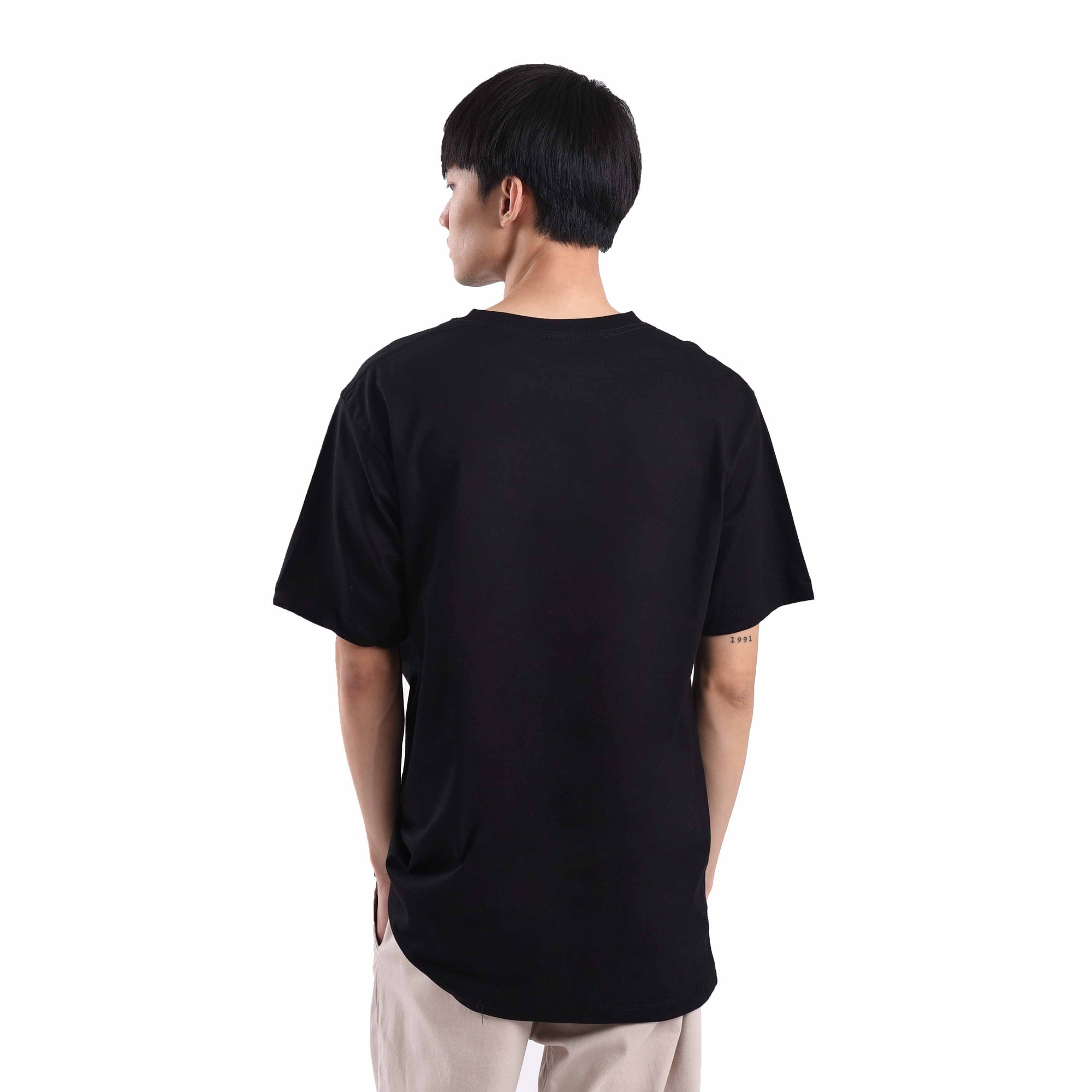 T179 Black Lollytype Tshirt