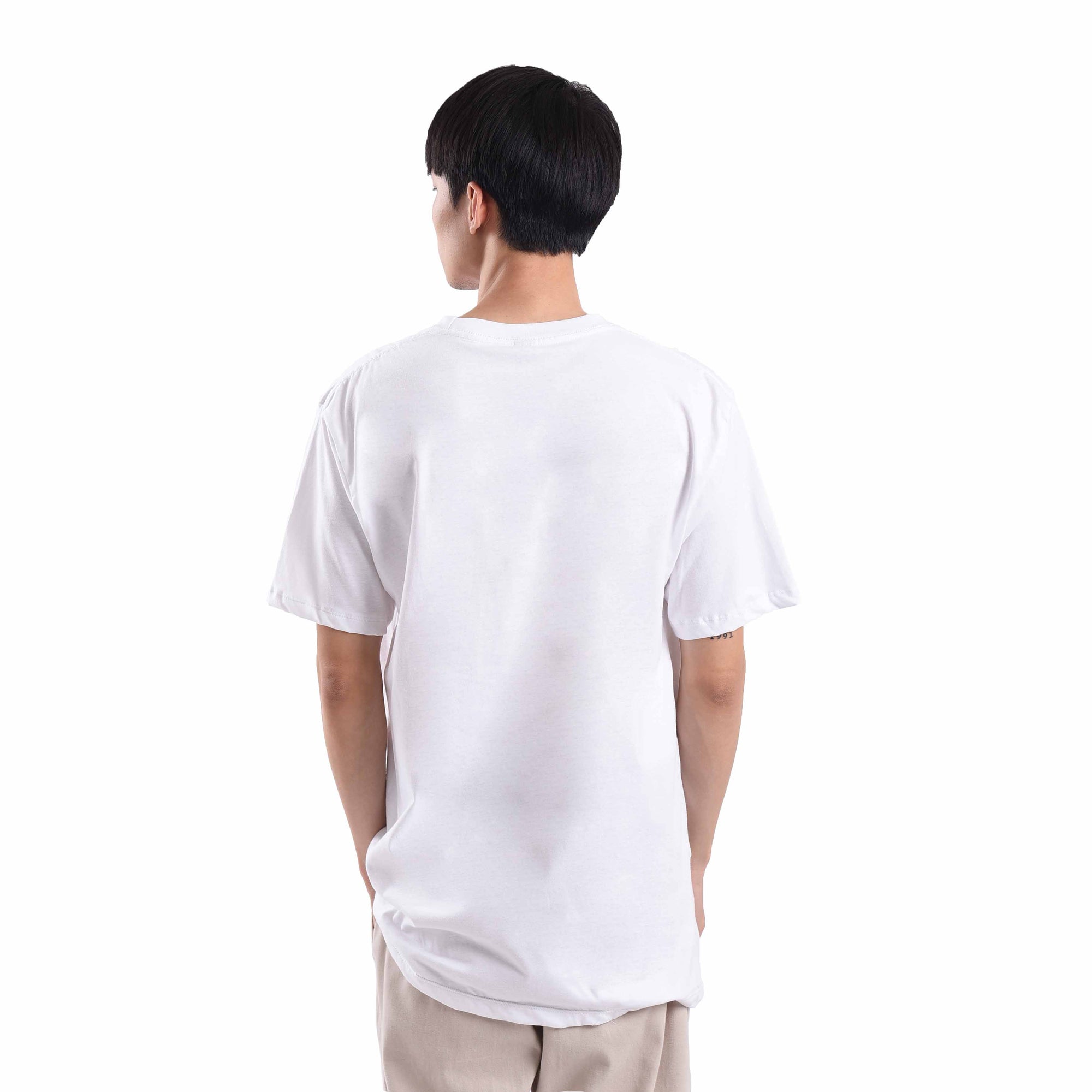 T180 White Lollytype Tshirt