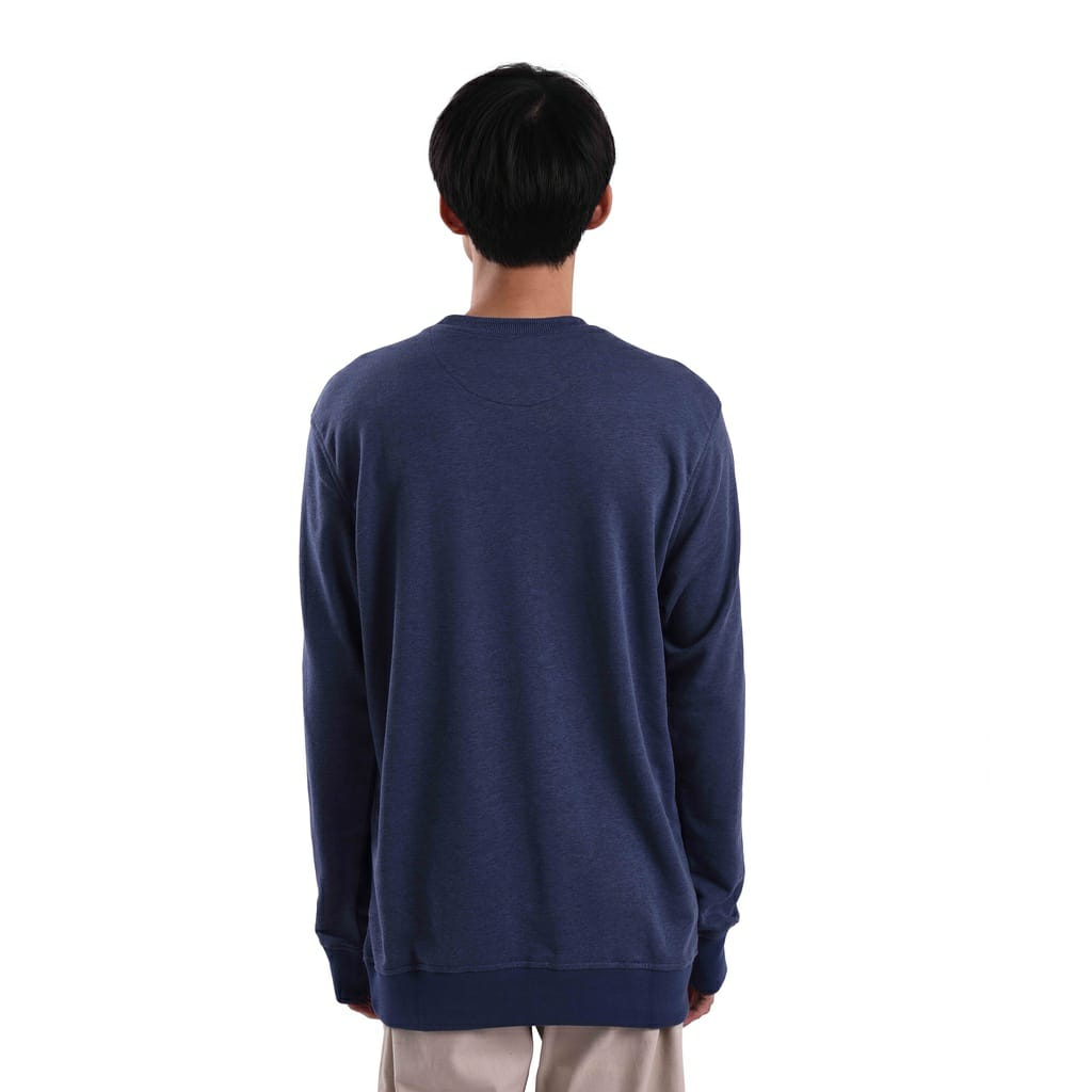 CT003 Sapphire Mini Sig White Crewneck