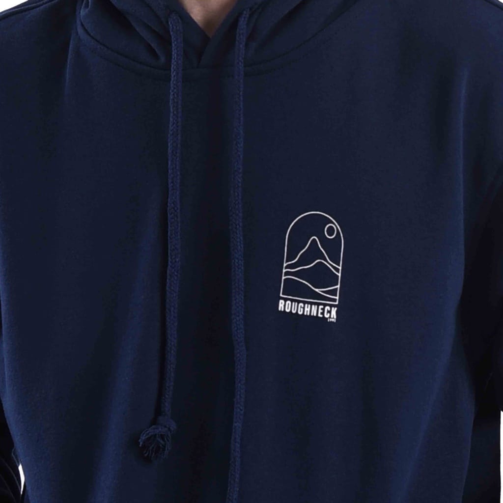 H537 Navy Mountain Afternoon Hoodie