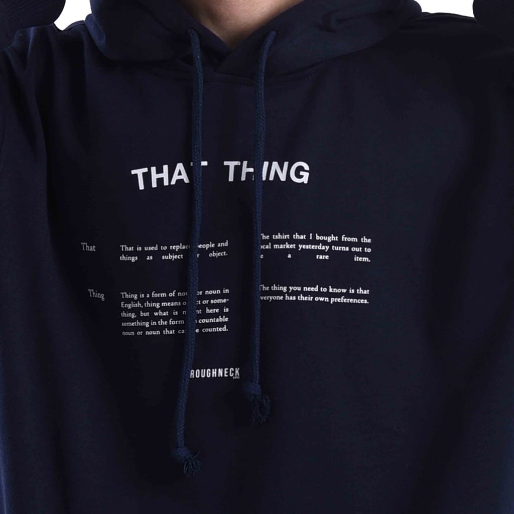 H538 Navy That Thing Hoodie