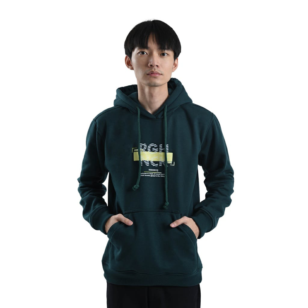 H573 Green Global Street Hoodie