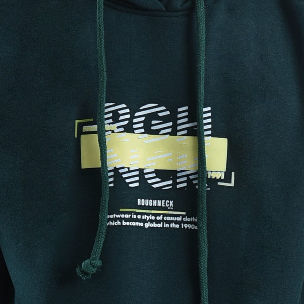 H573 Green Global Street Hoodie