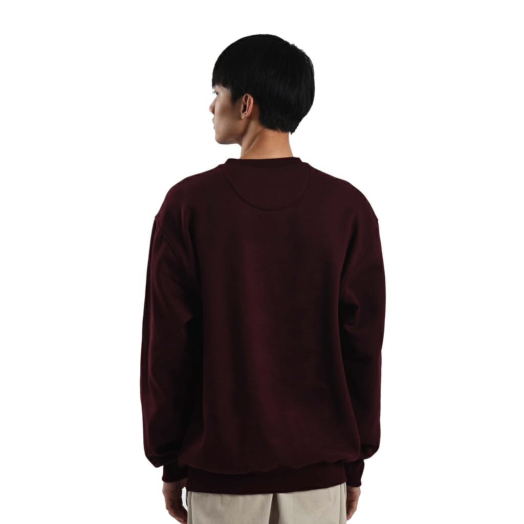 SS326 Maroon 1991 Bold Crewneck