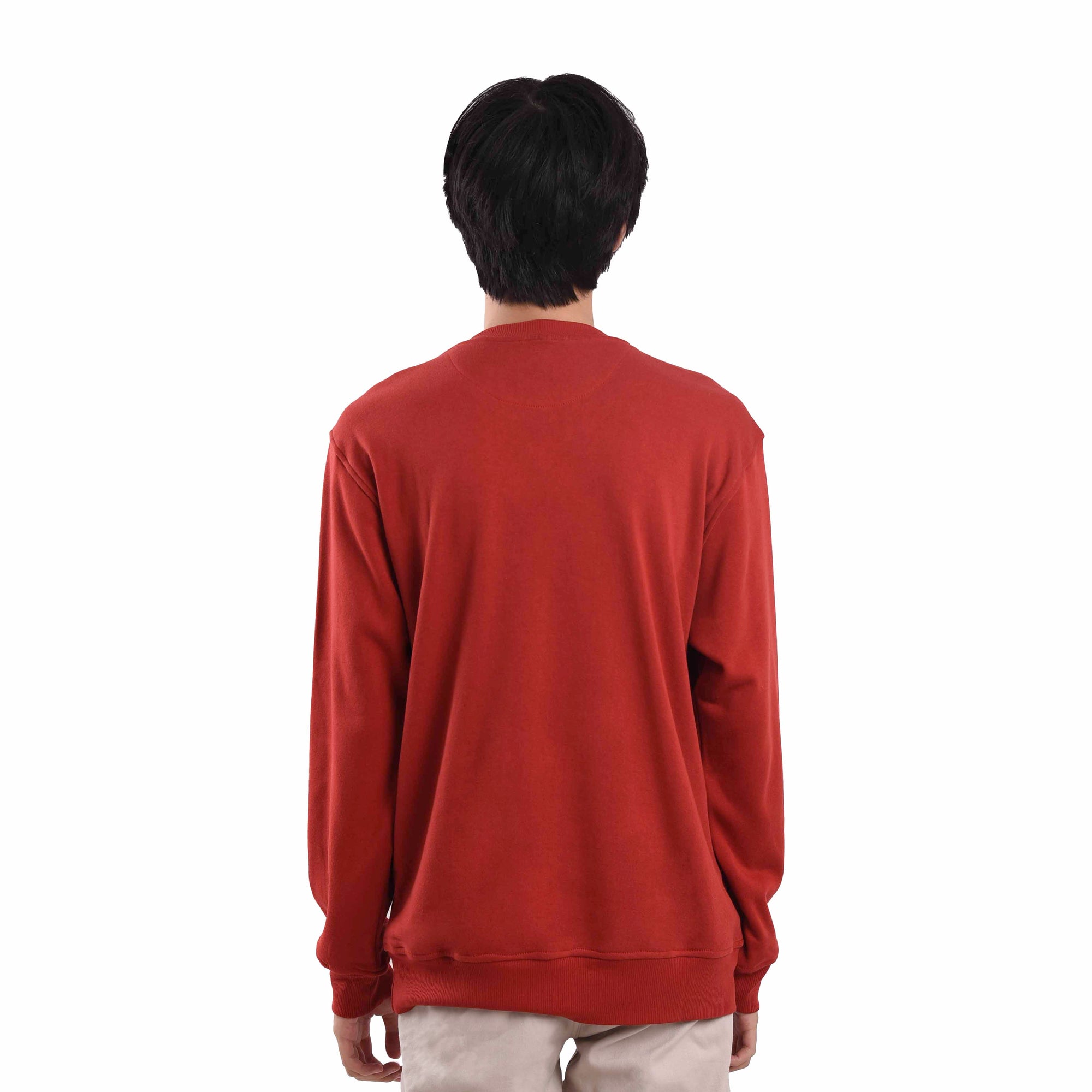 SS320 Ruby Mini Sig White Crewneck