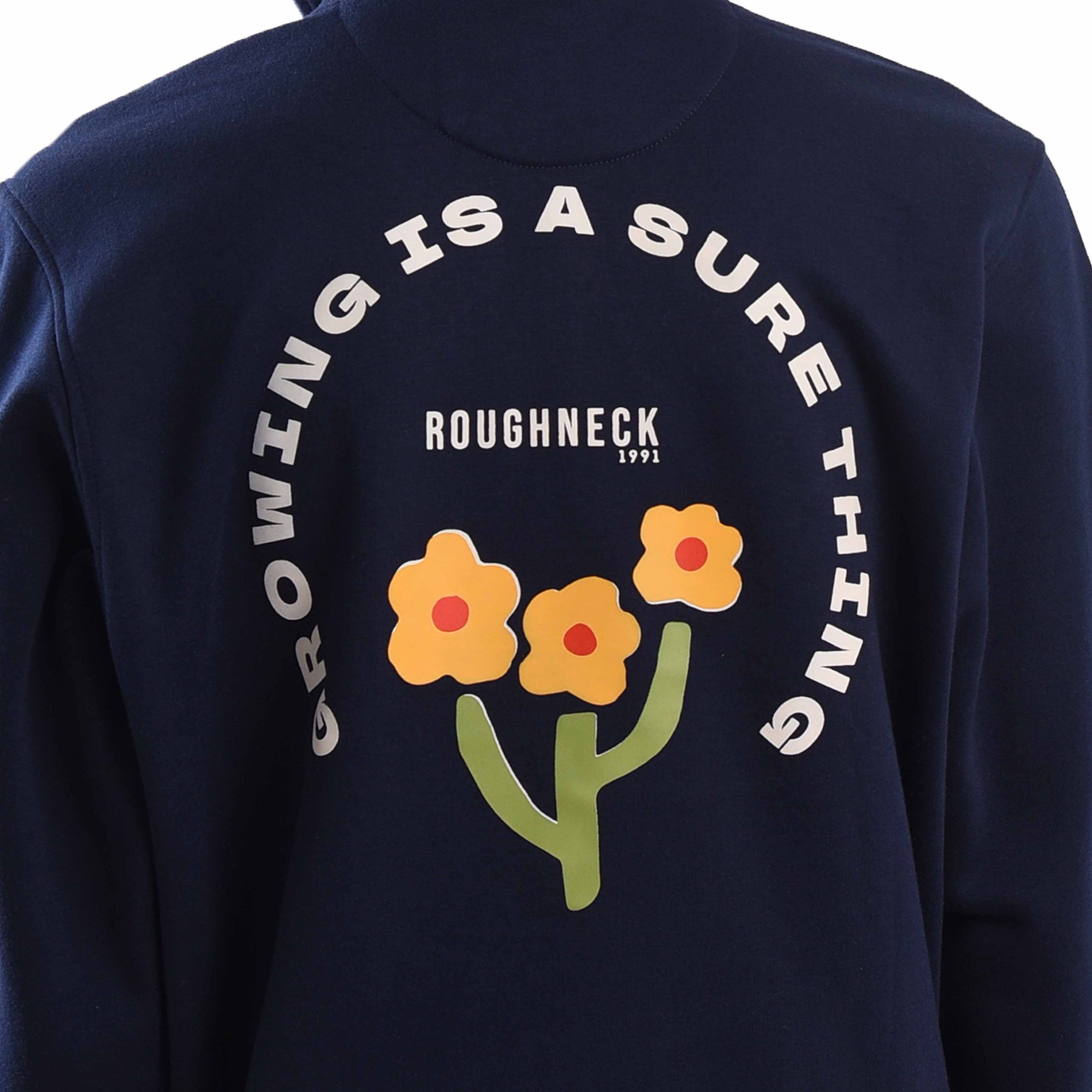 H623 Navy Growing Sure Hoodie