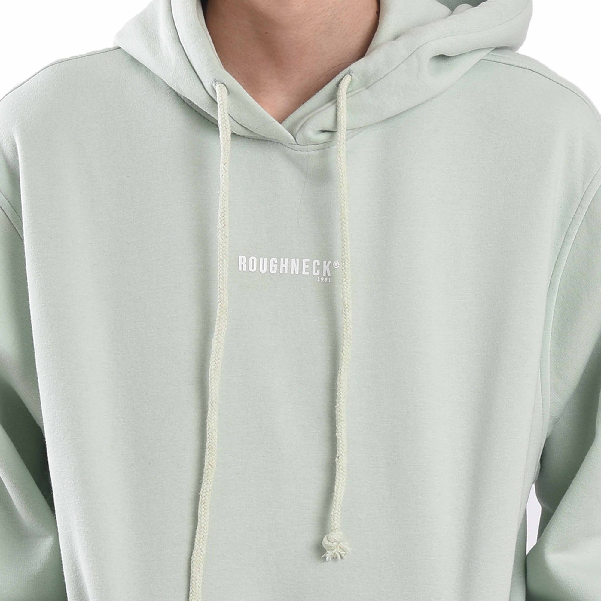 H711 Pistachio Mini Sig White Hoodie