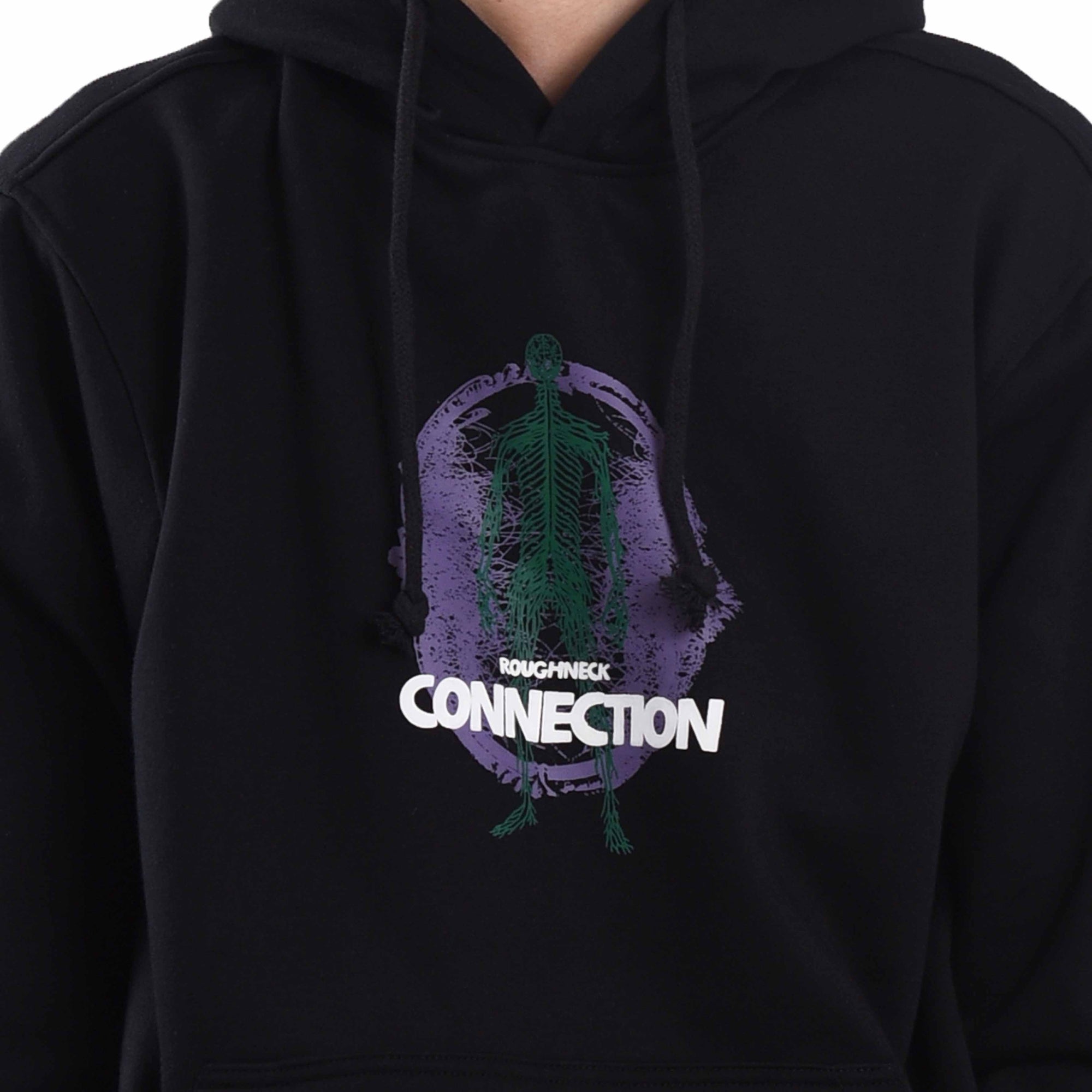 H602 Black Connection Hoodie