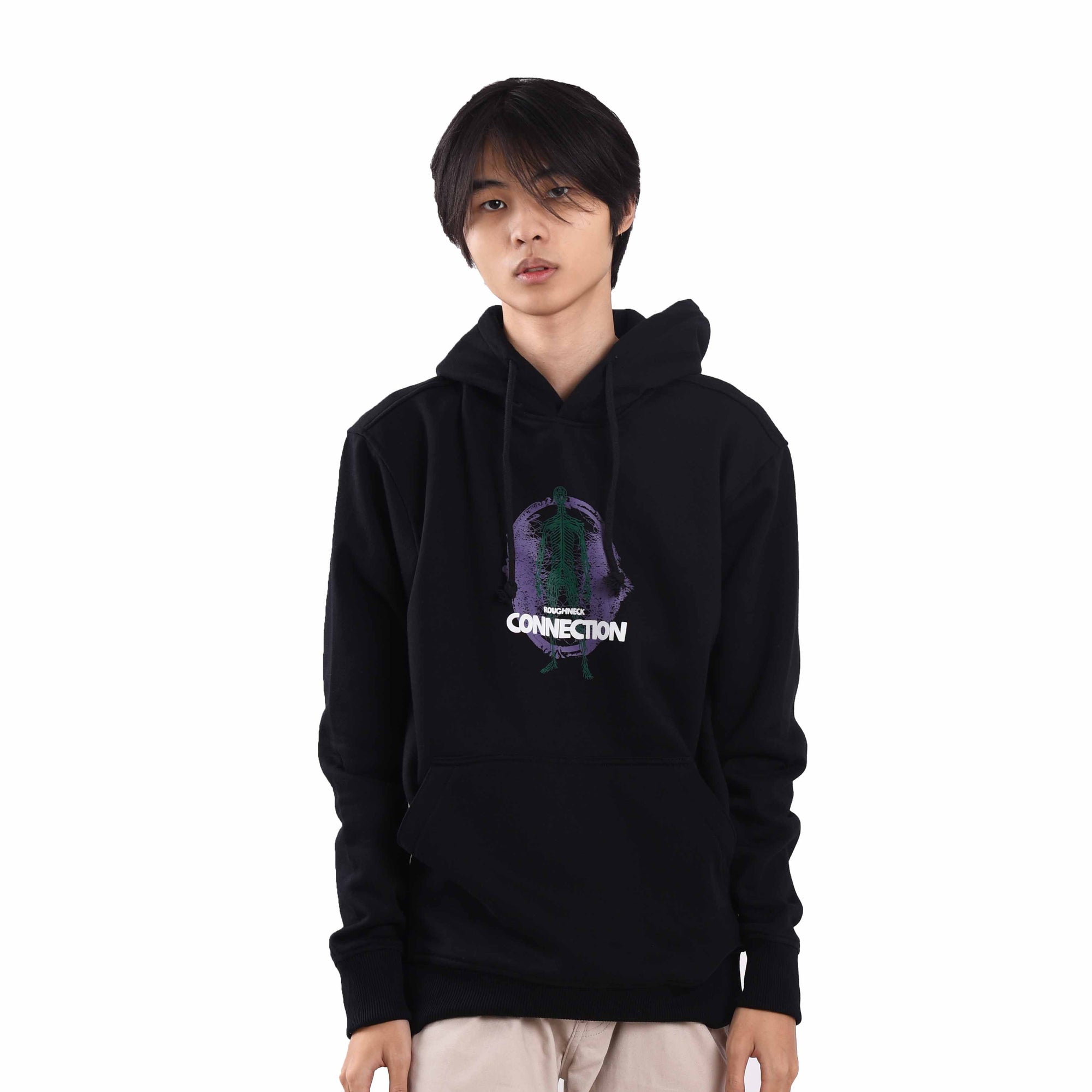 H602 Black Connection Hoodie