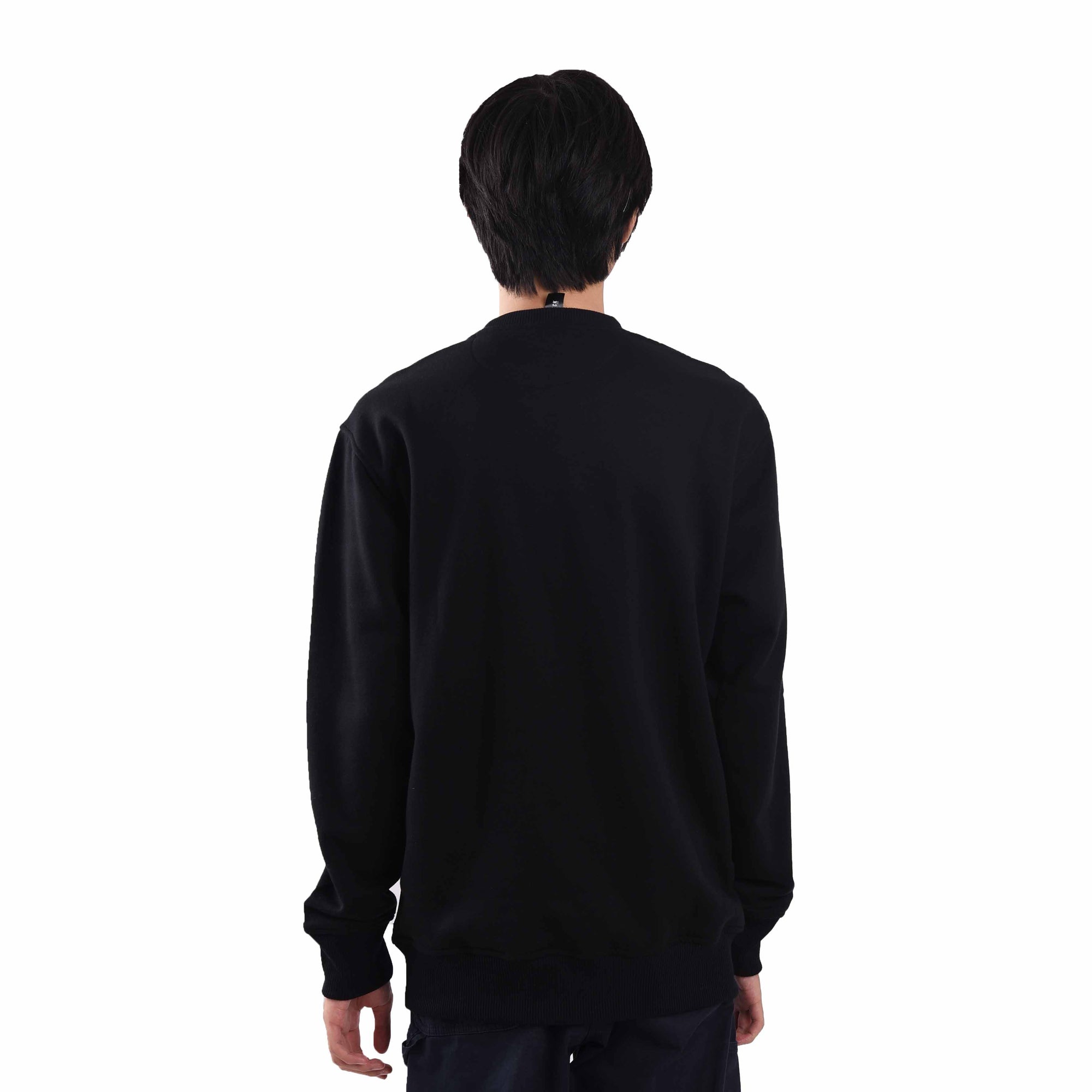 SS291 Black Lollytype Crewneck