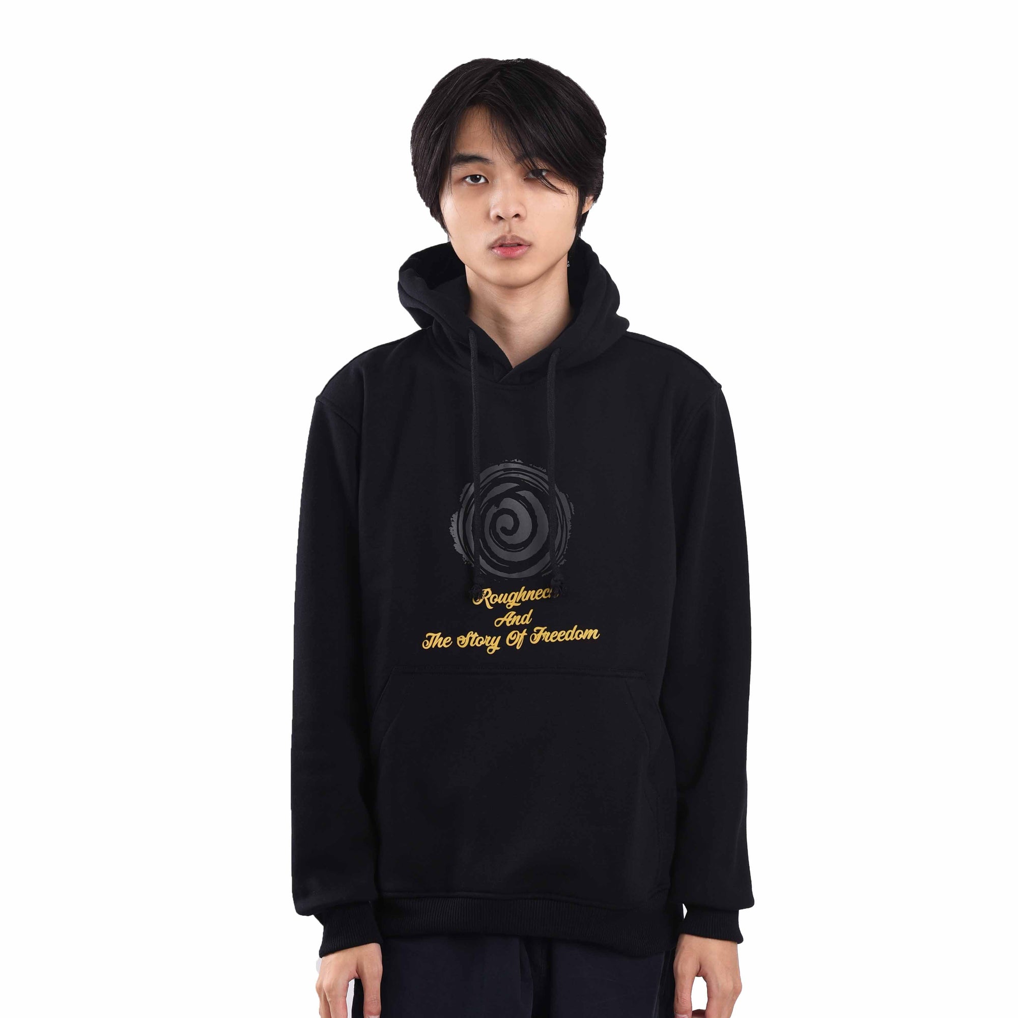 H852 Black Story Of Freedom Hoodie