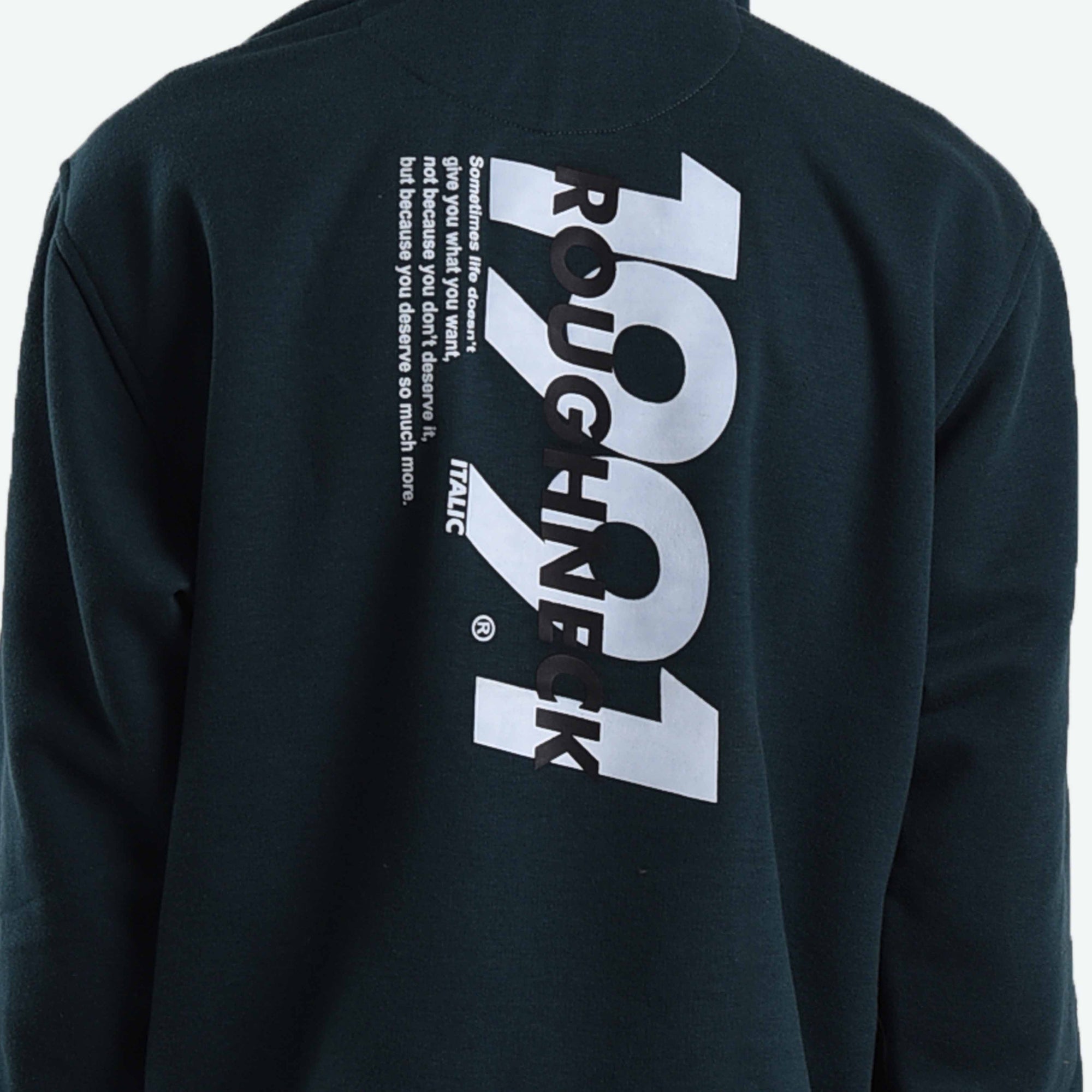 H574 Green 1991 Italic Hoodie