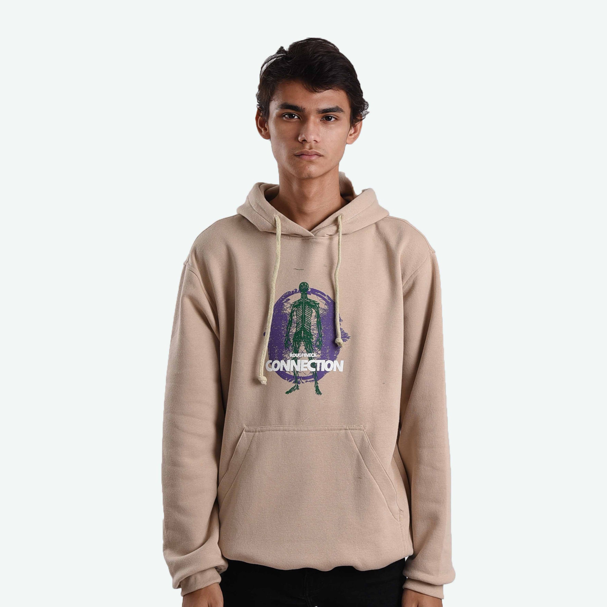 H601 Khaki Connection Hoodie