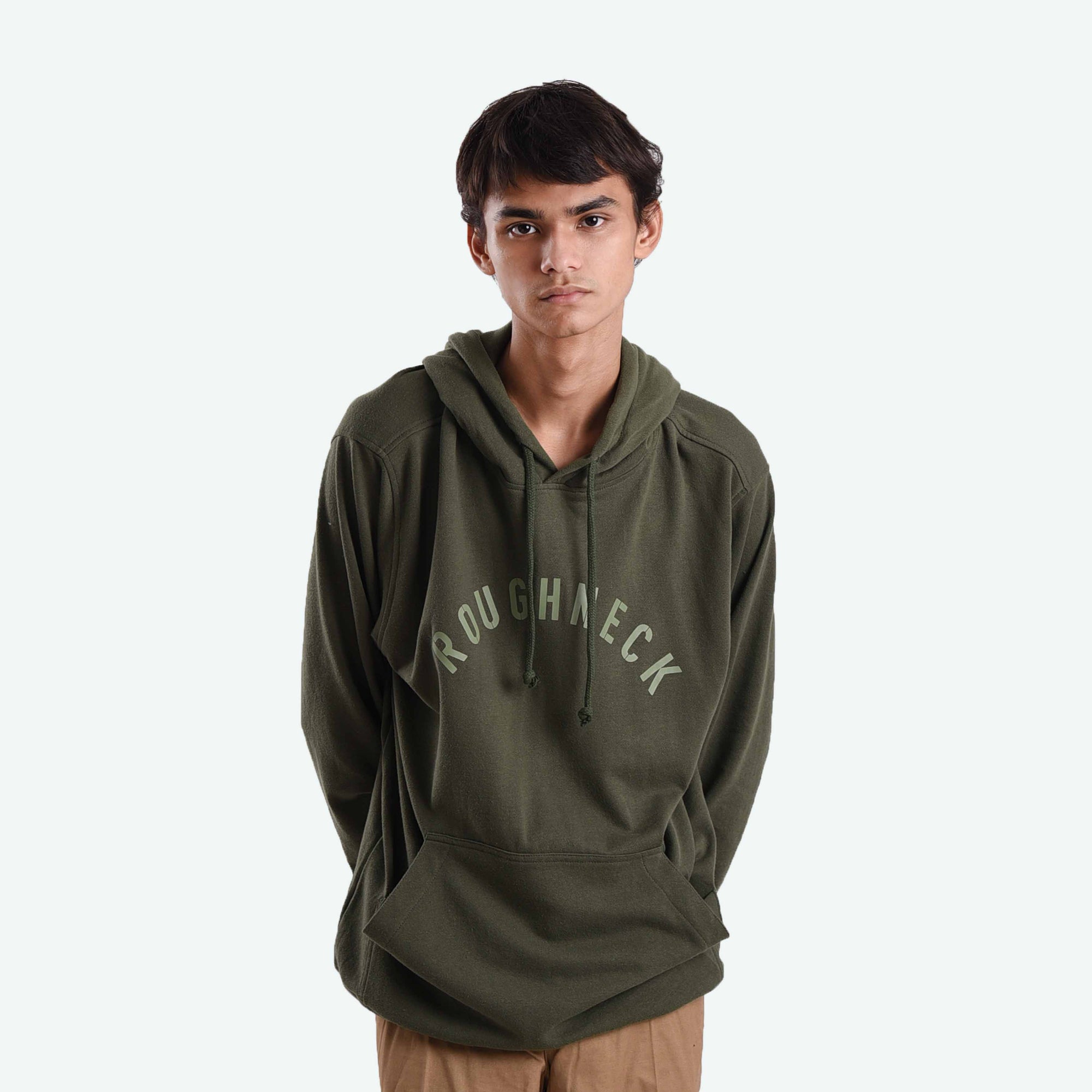 H752 Olive Sig Army Hoodie