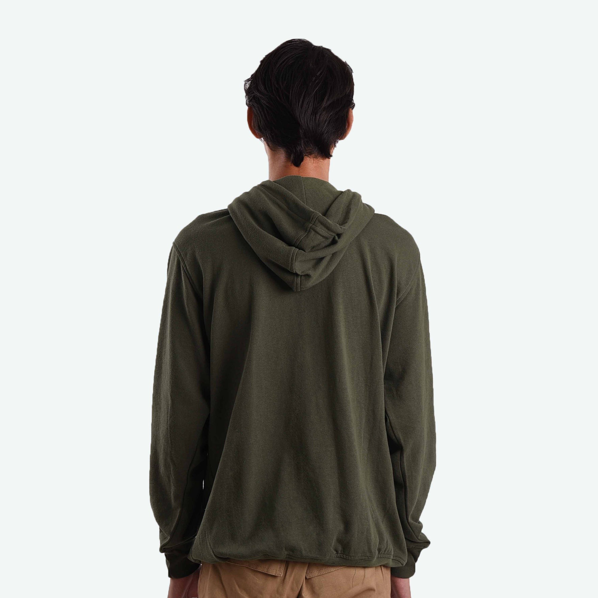 H752 Olive Sig Army Hoodie