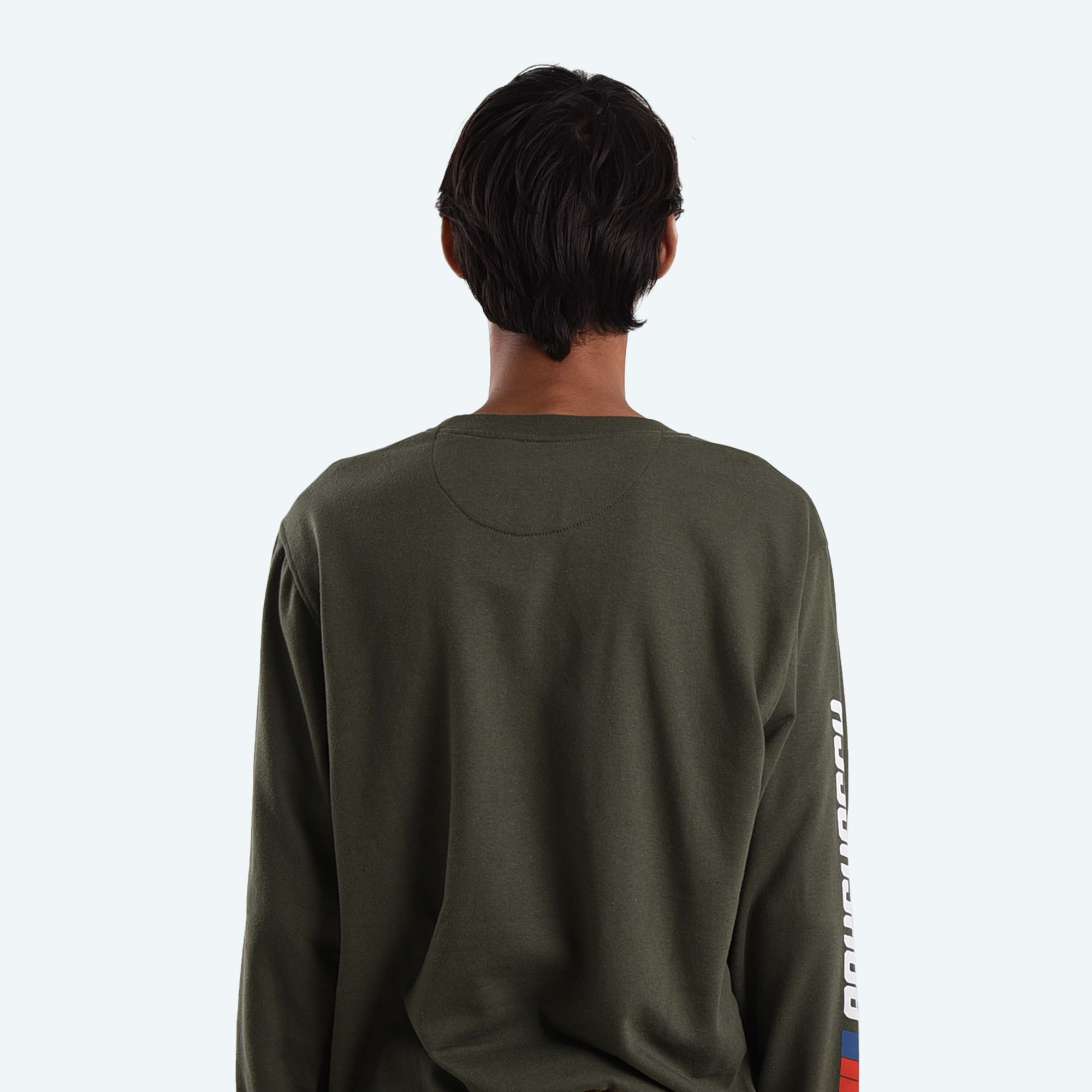 SS233 Olive Shape Crewneck