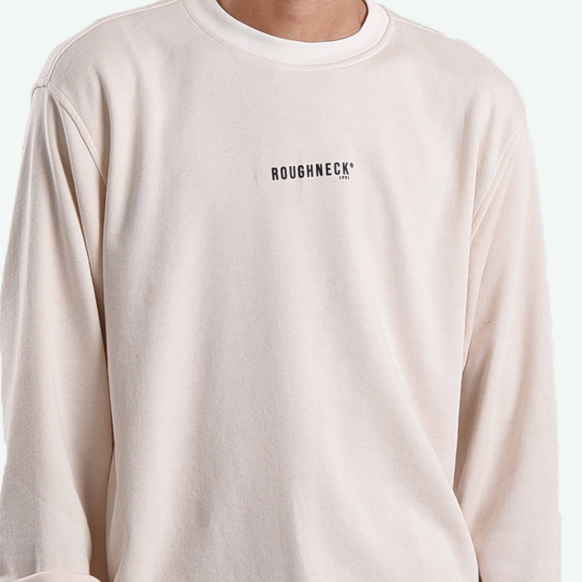 CT020 BW Mini Sig Black Crewneck