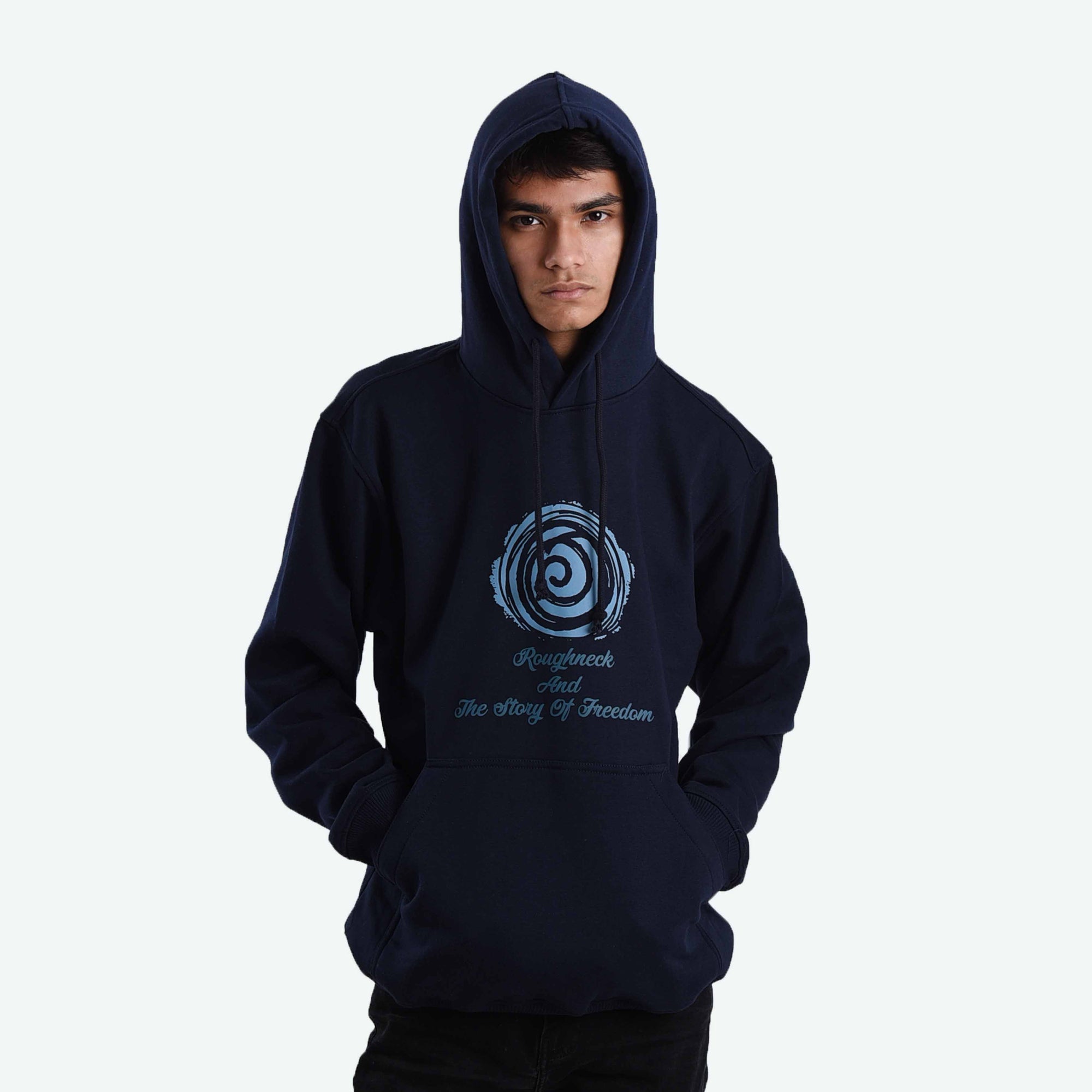 H855 Navy Story Of Freedom Hoodie